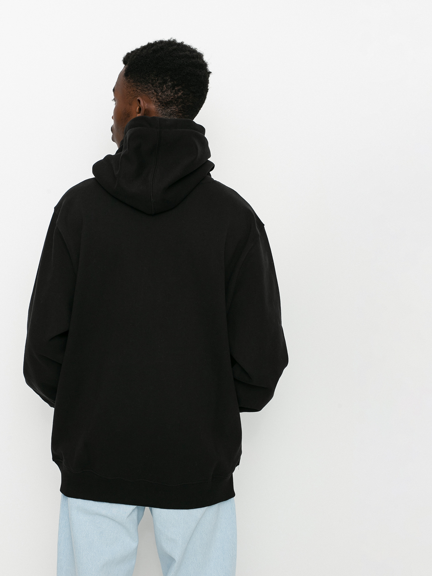 Bluza z kapturem Stussy City Seal App HD (black)