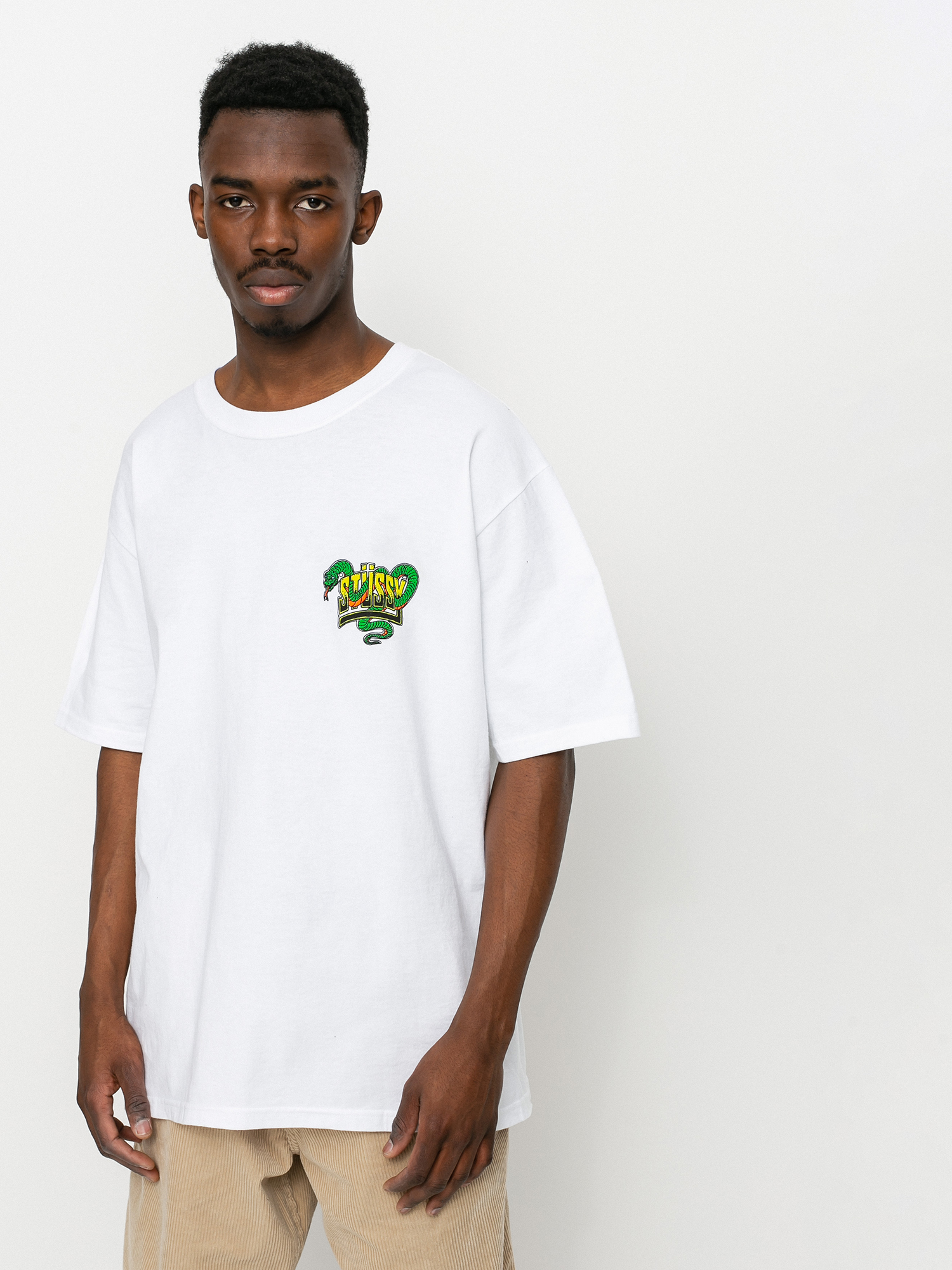 T-shirt Stussy Snakebite (white)