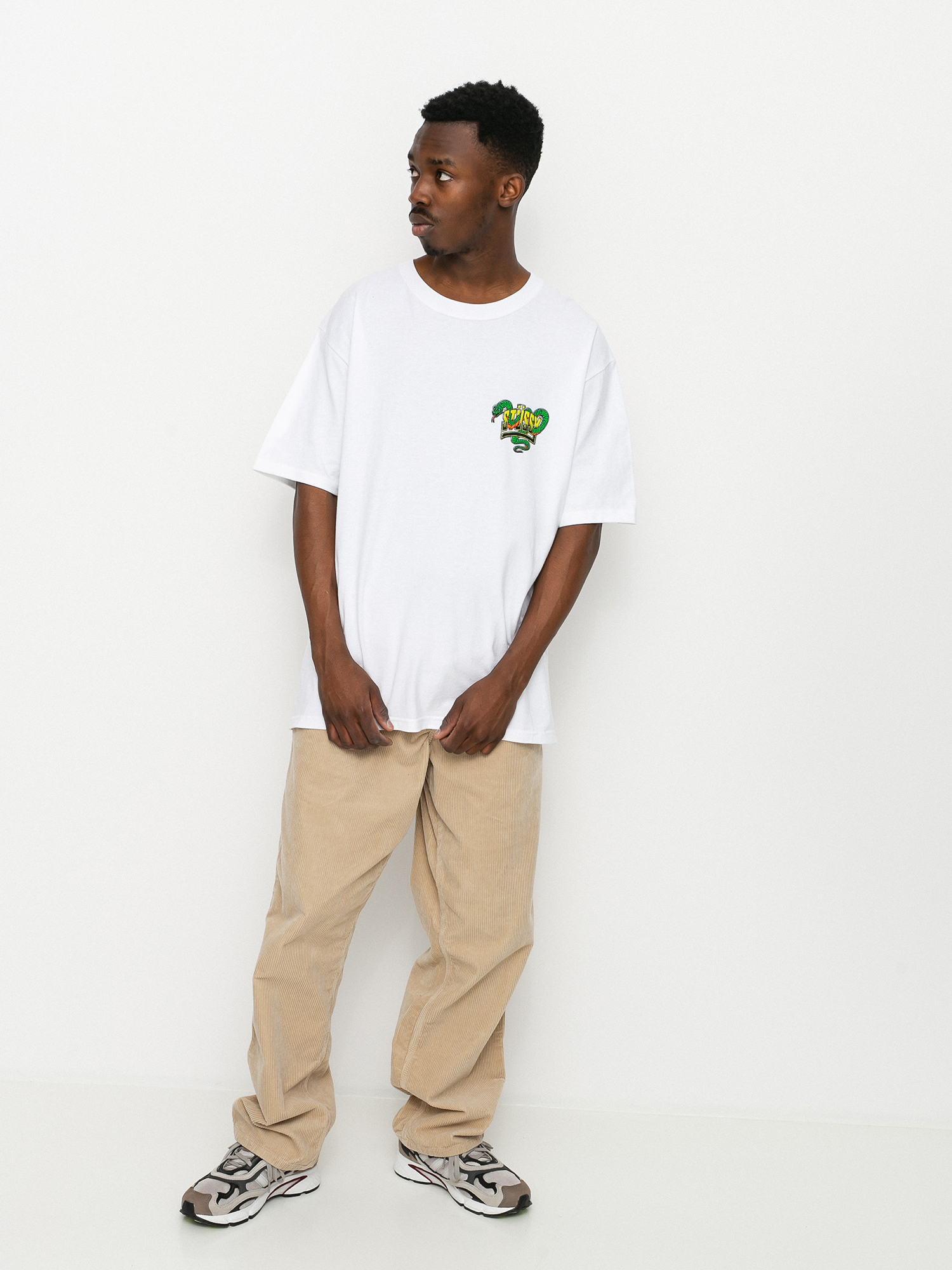 T-shirt Stussy Snakebite (white)