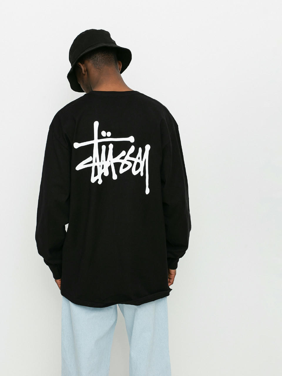 Longsleeve Stussy Basic Stussy (black)