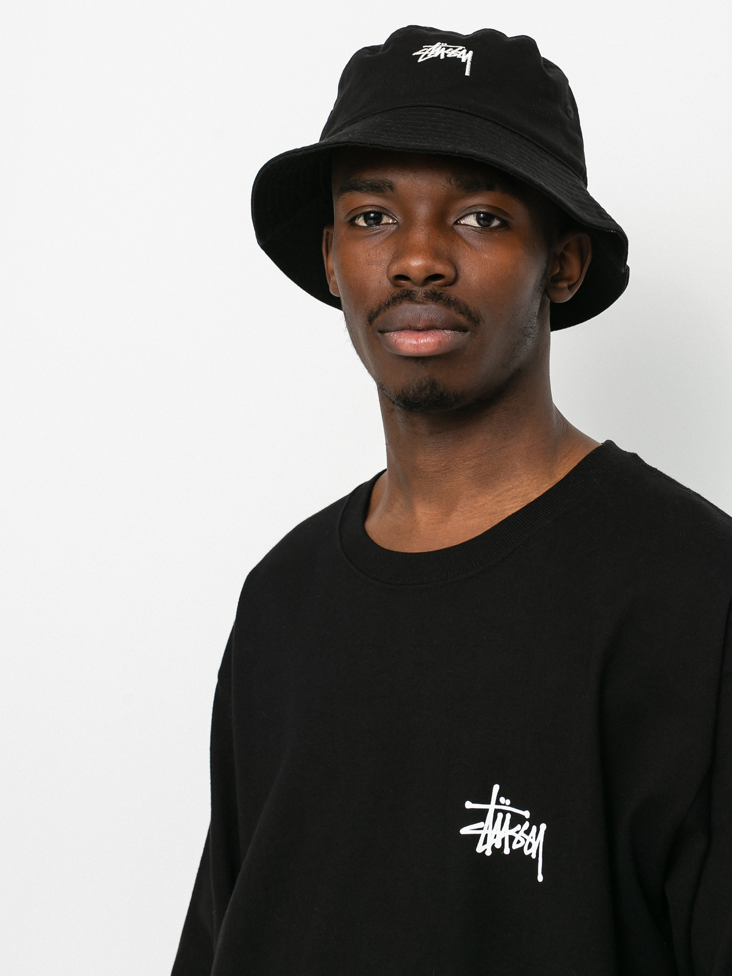 Longsleeve Stussy Basic Stussy (black)
