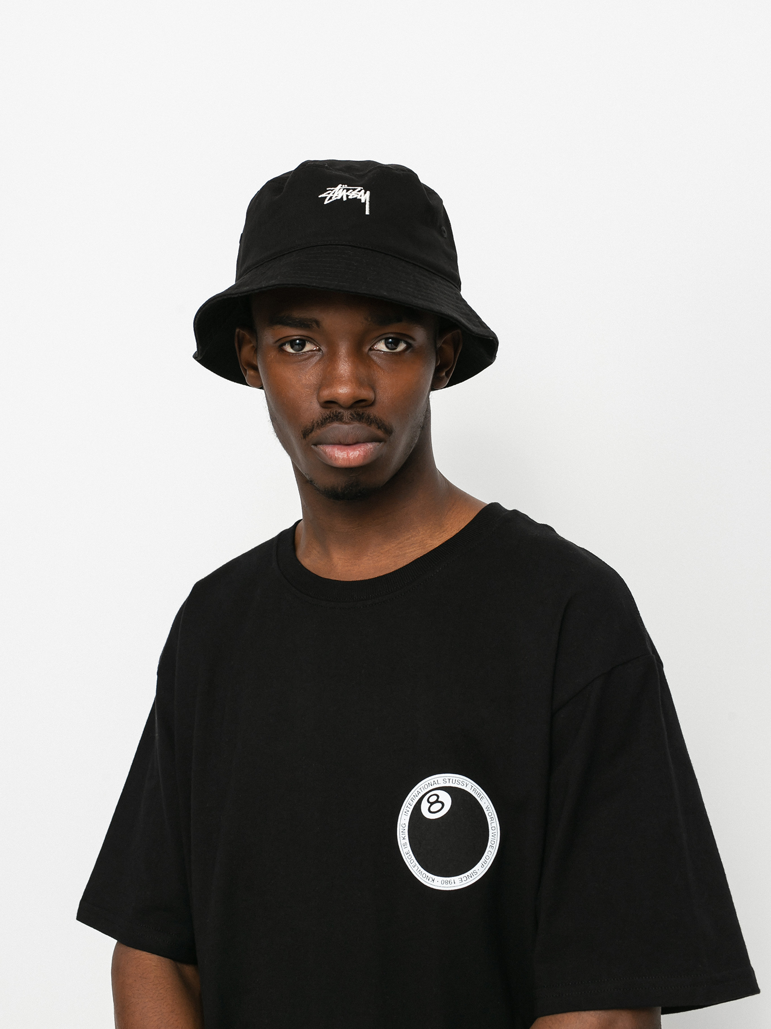 T-shirt Stussy 8 Ball Dot (black)