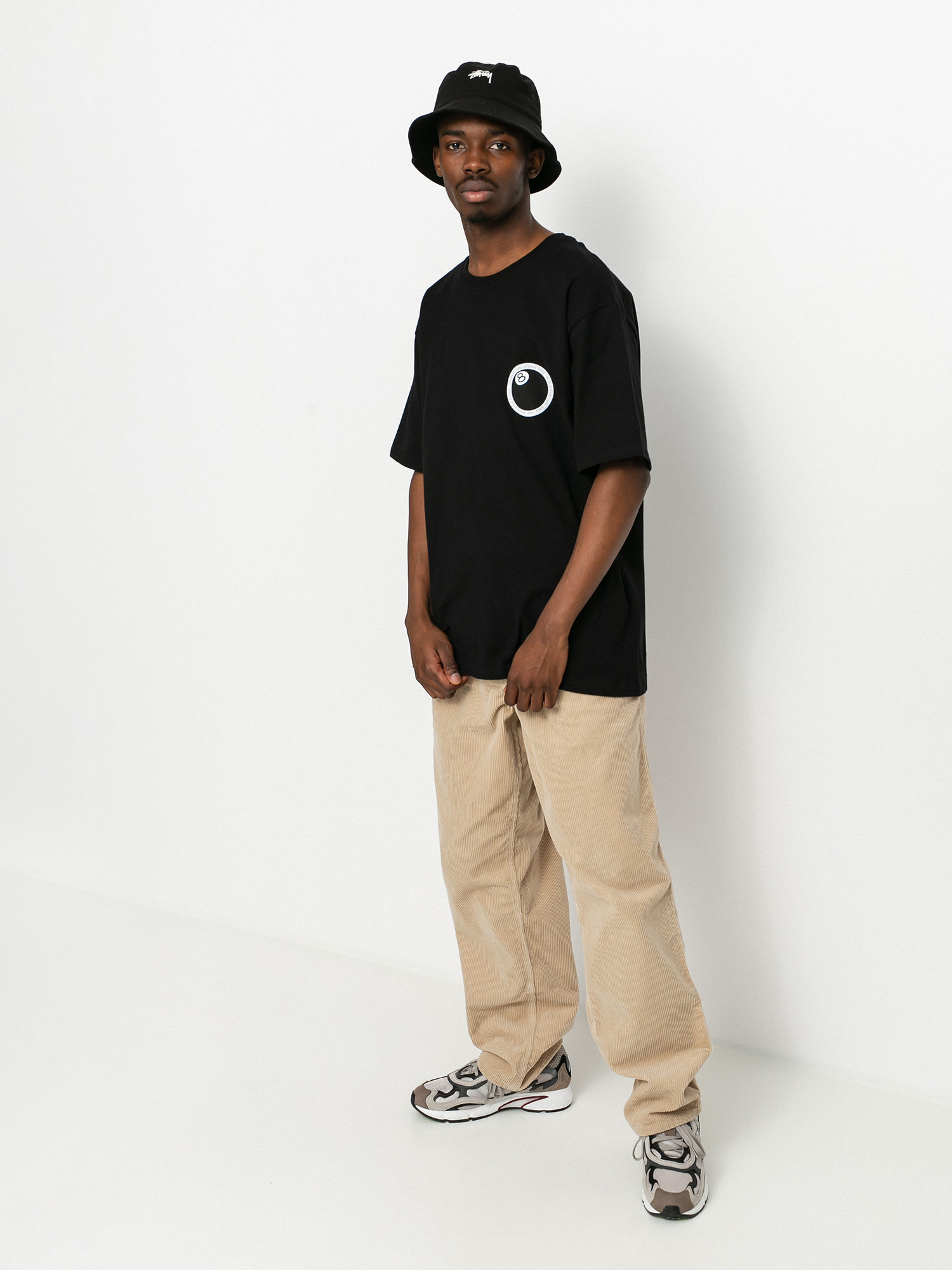 T-shirt Stussy 8 Ball Dot (black)