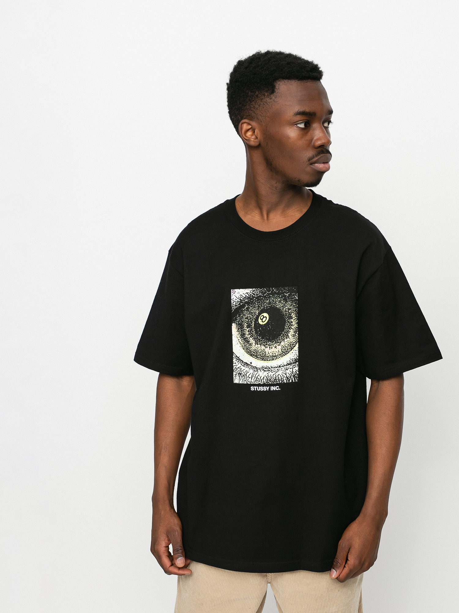 T-shirt Stussy Acid Eye (black)