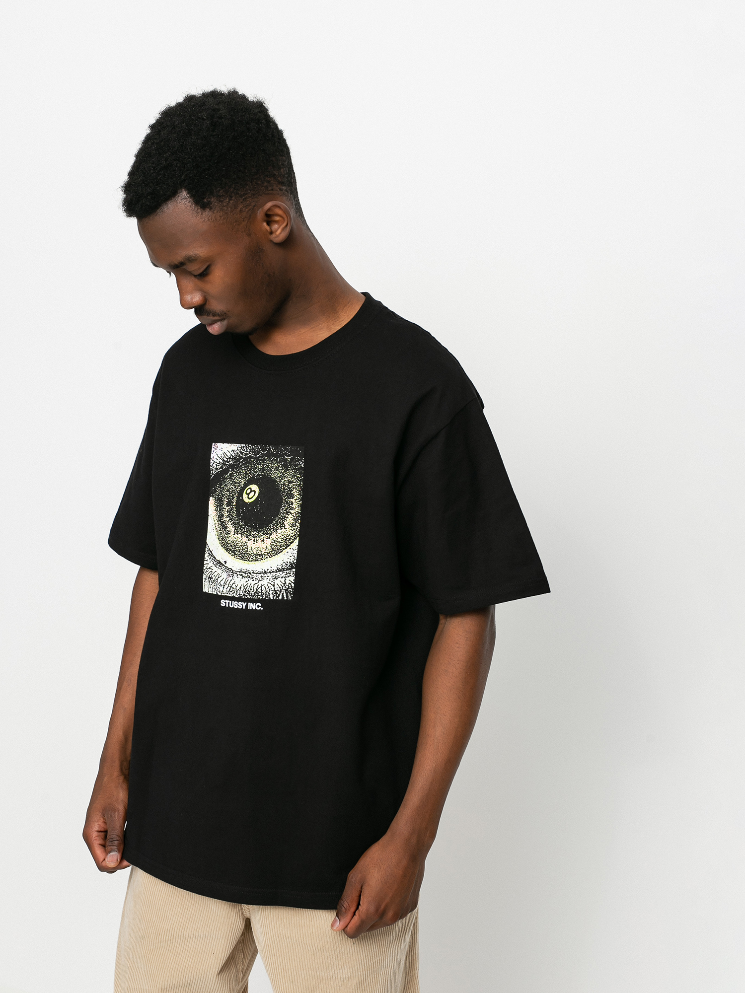 T-shirt Stussy Acid Eye (black)