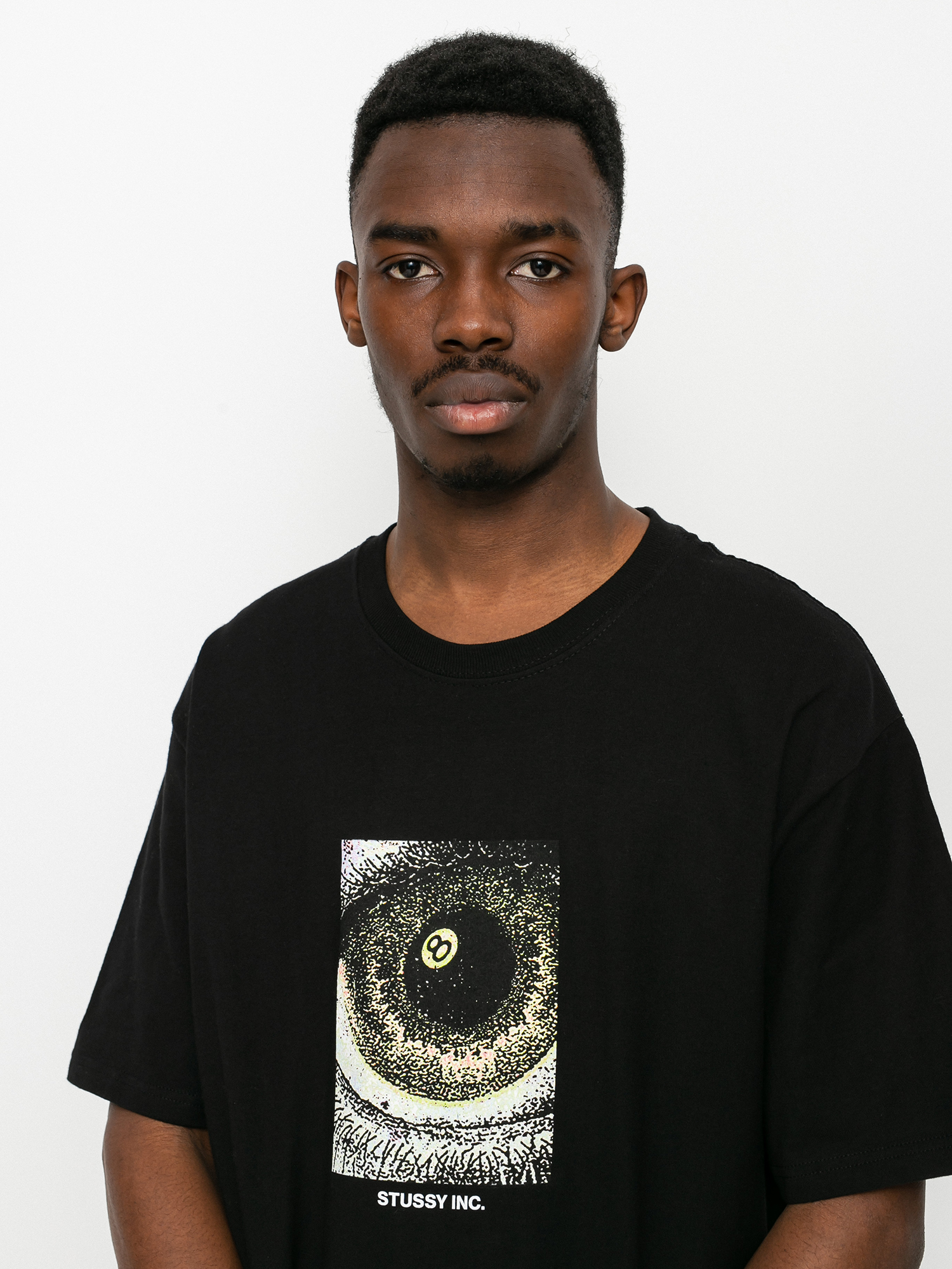 T-shirt Stussy Acid Eye (black)