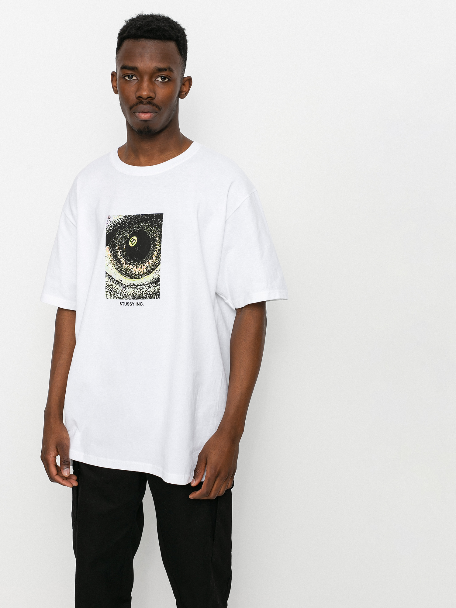 T-shirt Stussy Acid Eye (white)