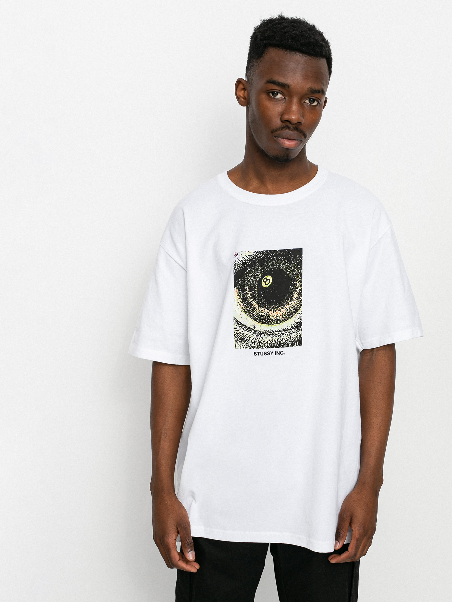 T-shirt Stussy Acid Eye (white)