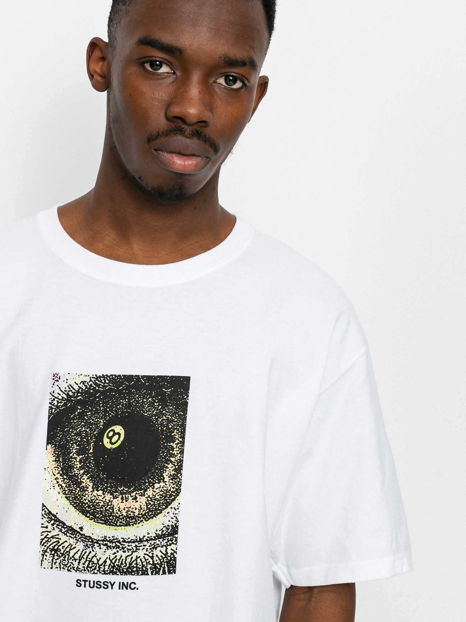 T-shirt Stussy Acid Eye (white)