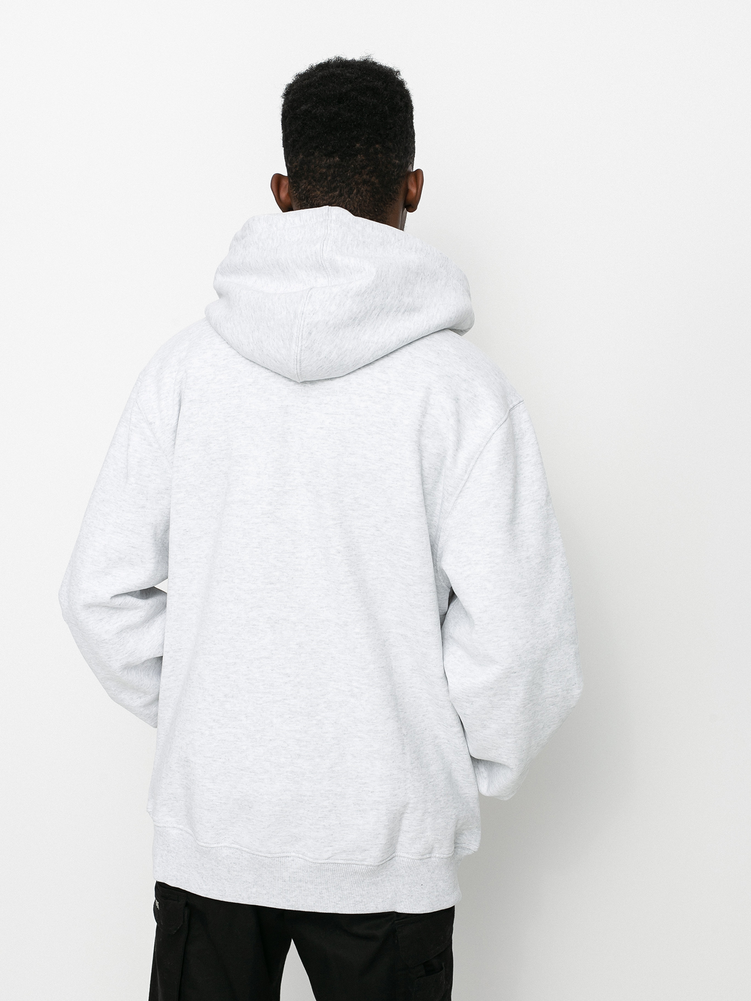 Bluza z kapturem Stussy Acid Eye HD (ash heather)