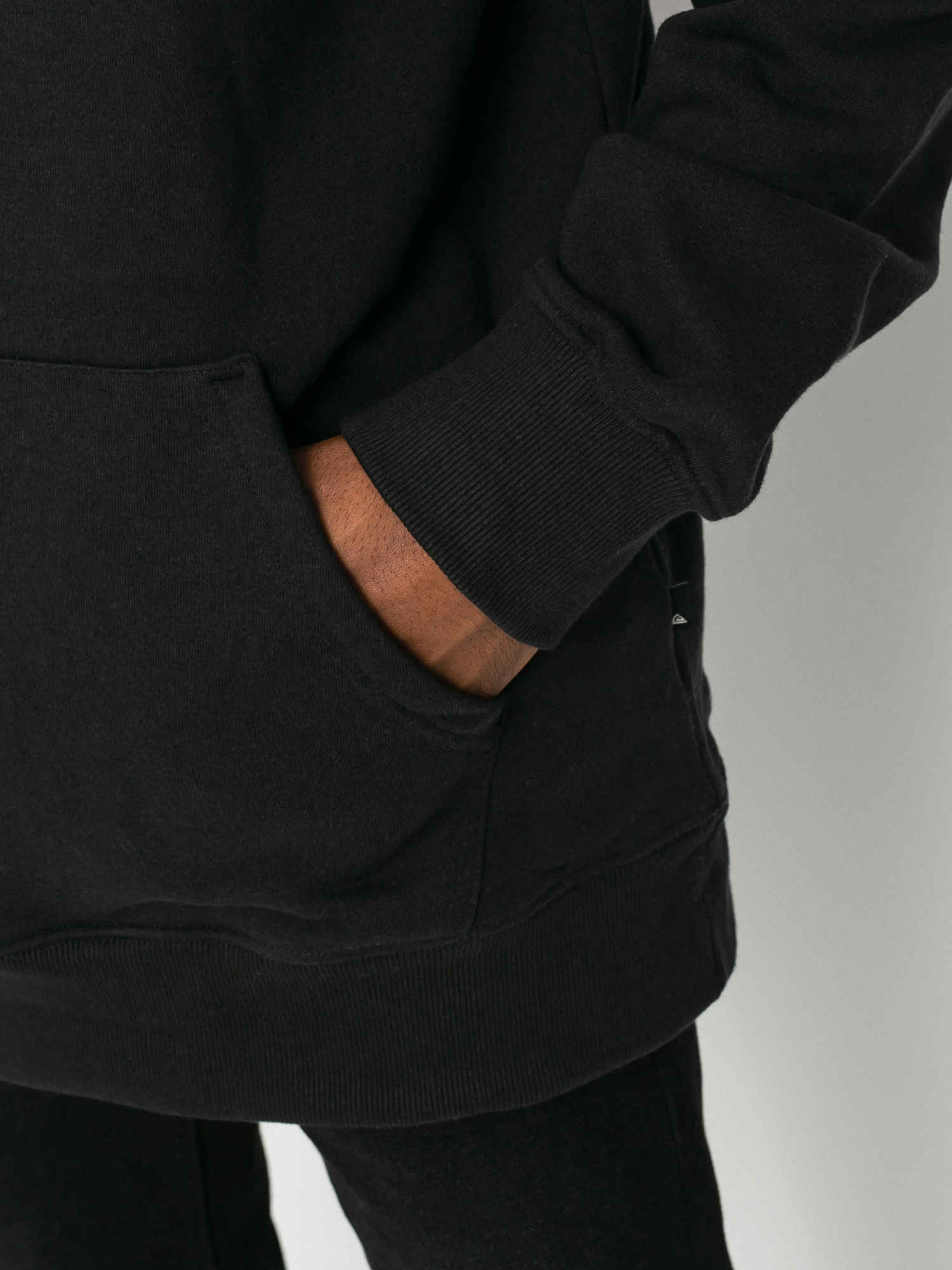 Bluza z kapturem Quiksilver Comp Logo Screen HD (black)