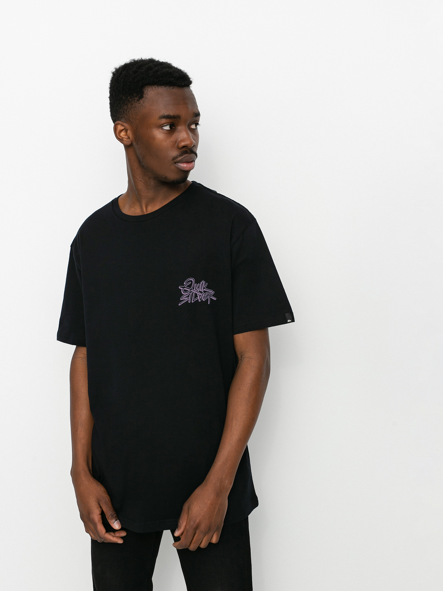 T-shirt Quiksilver Gold To Glass (black)