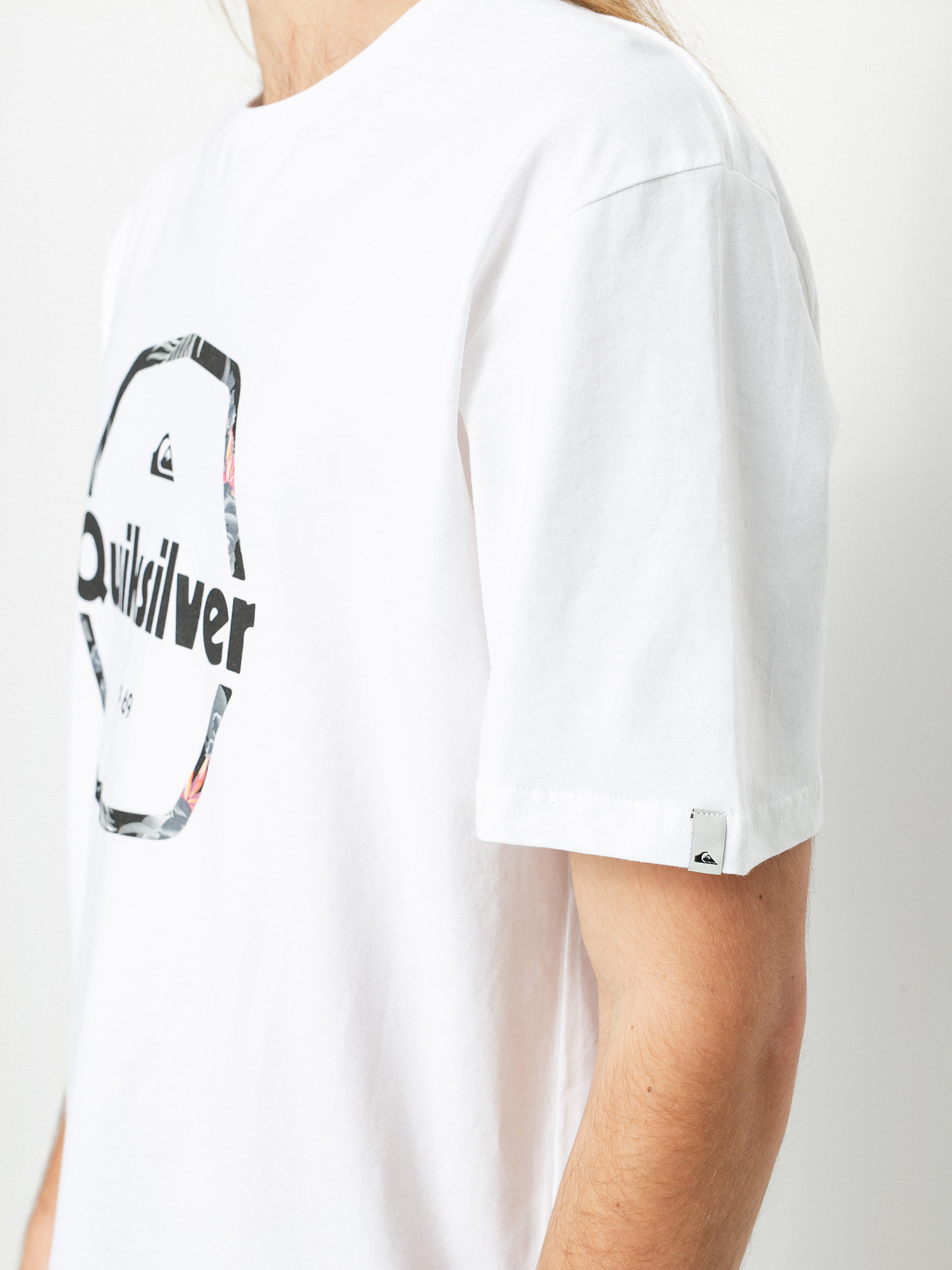 T-shirt Quiksilver Hard Wired (white)