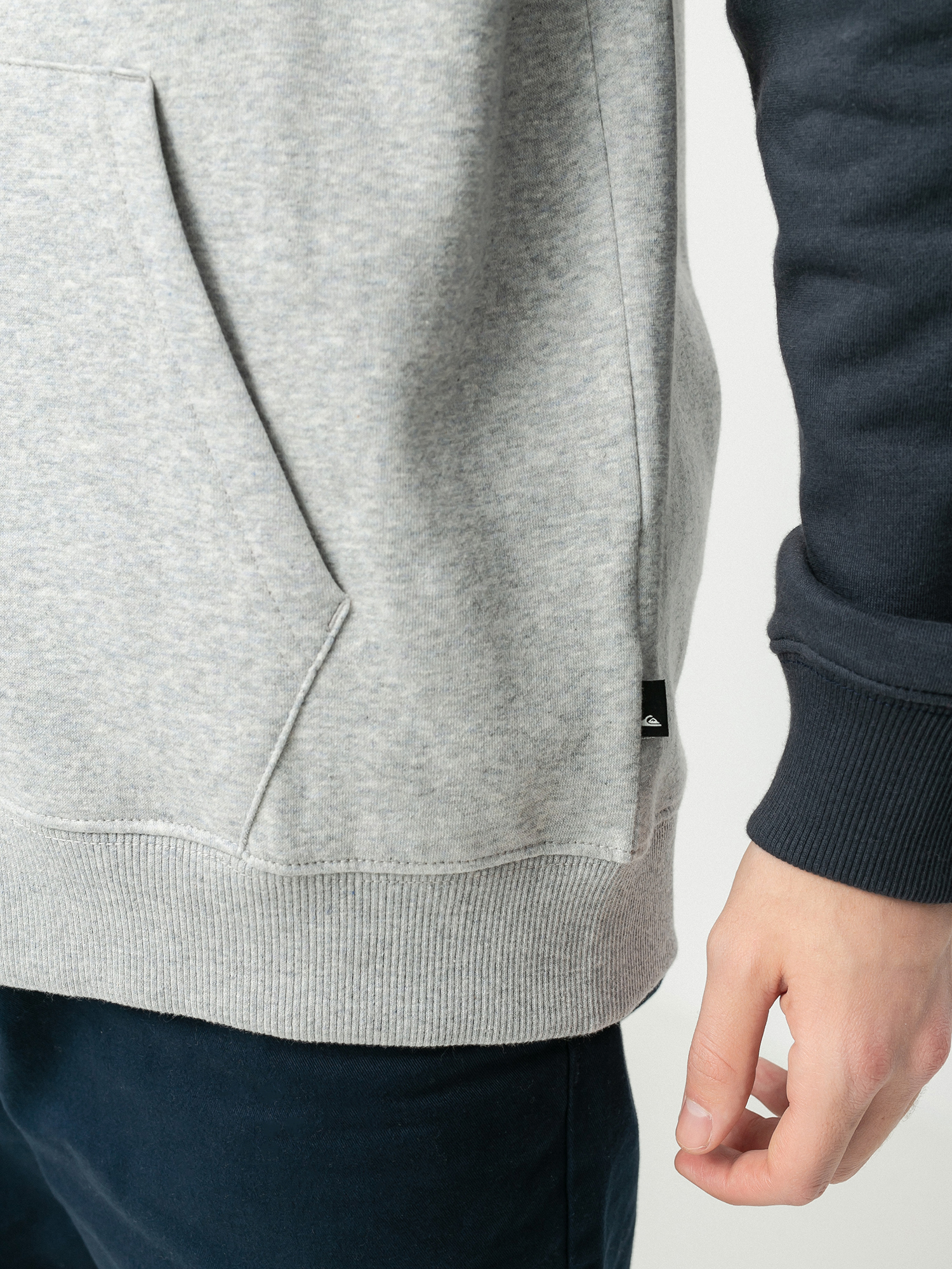 Bluza z kapturem Quiksilver Everyday Screen ZHD (light grey heather)