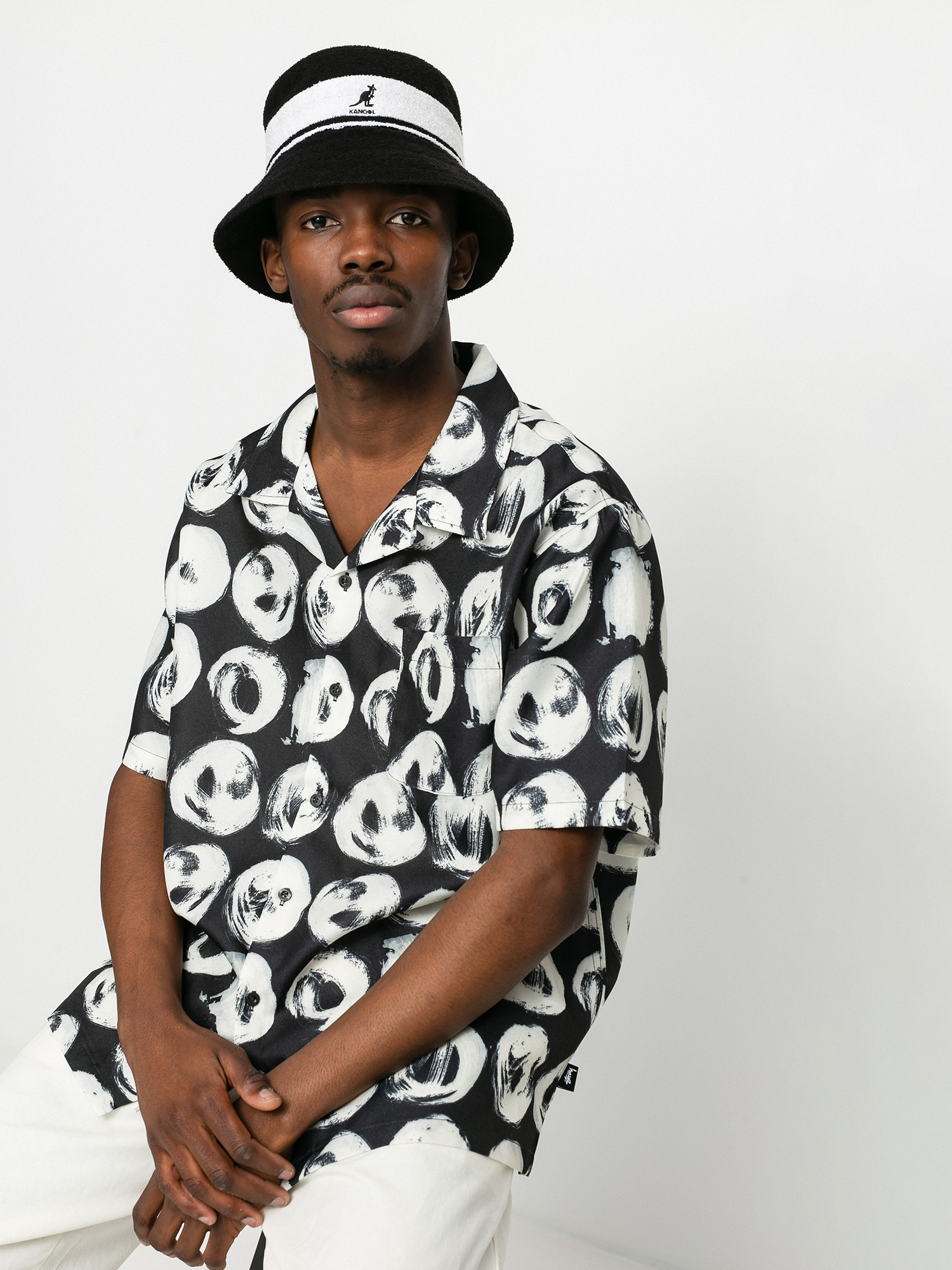 Koszula Stussy Hand Drawn Dot (black)