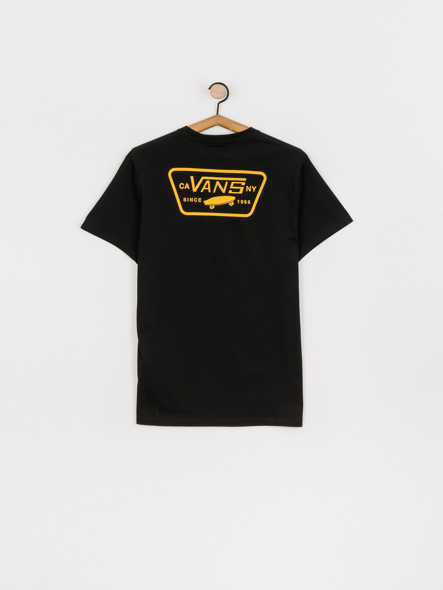 T-shirt Vans Full Patch Back (black/saffron)