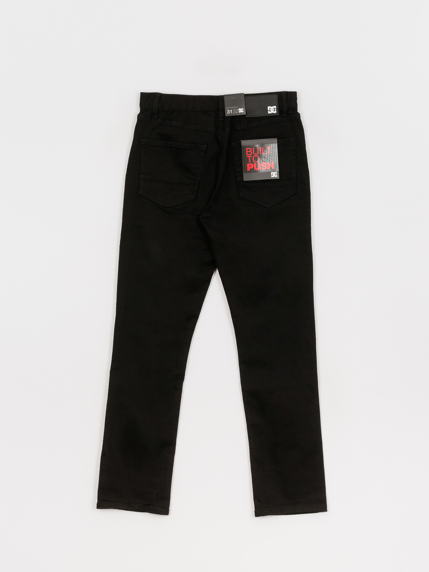 Spodnie DC Worker Straight (black rinse)
