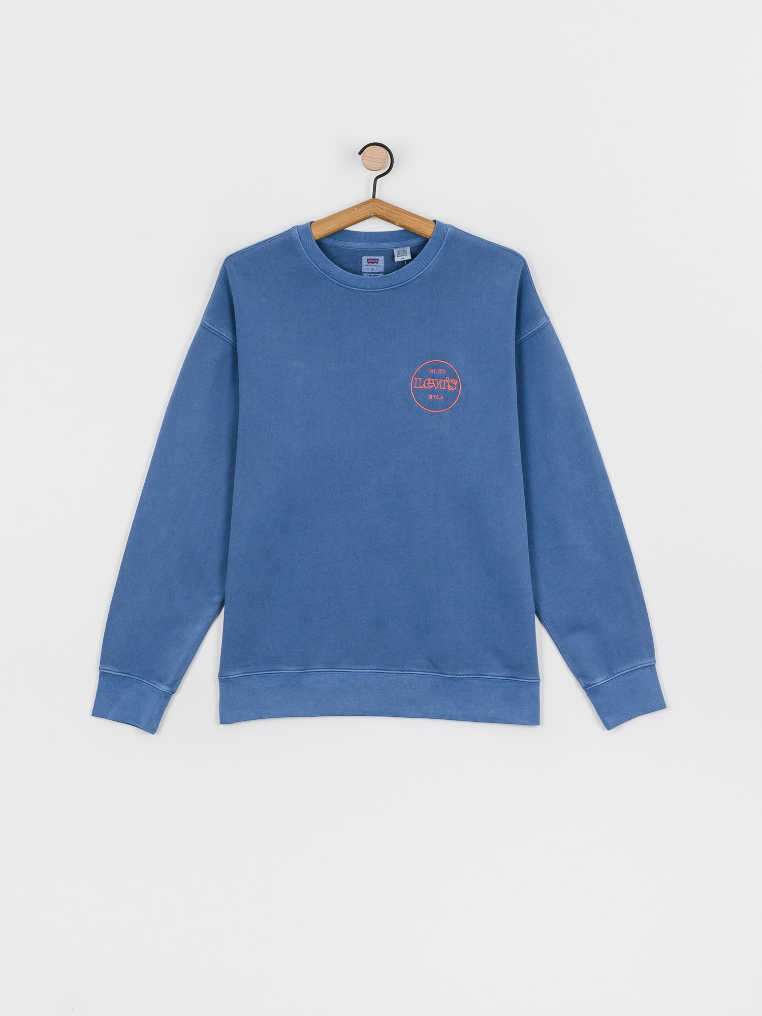 Bluza Levi's® Relaxed T2 Graphic (garment dye star sapphire)