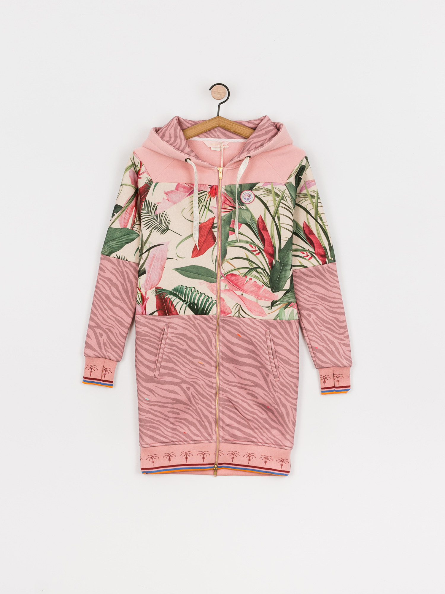 Bluza z kapturem Femi Stories Longa ZHD Wmn (mwp)