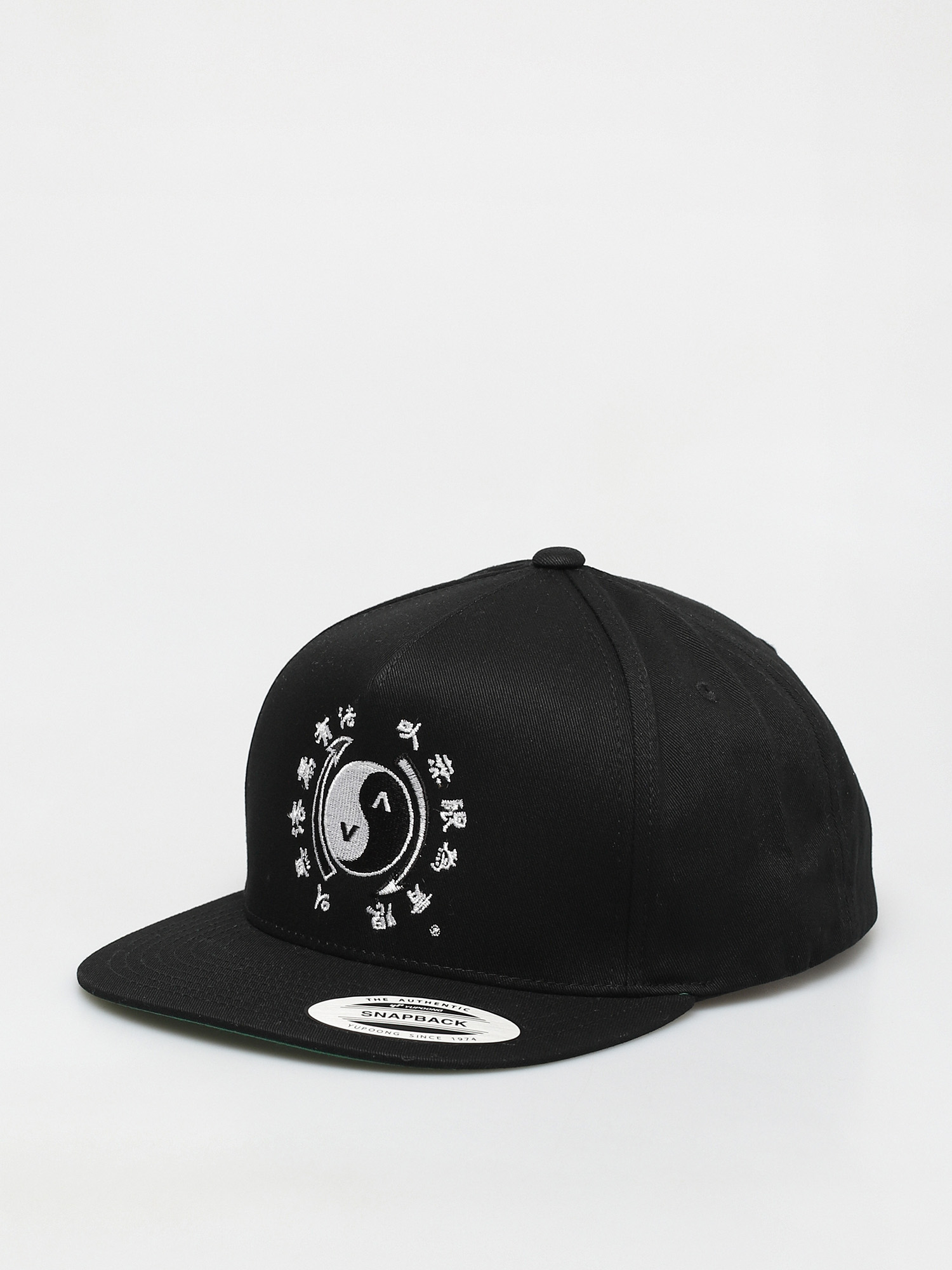 Czapka z daszkiem RVCA Eighty Years Snapback ZD (black)