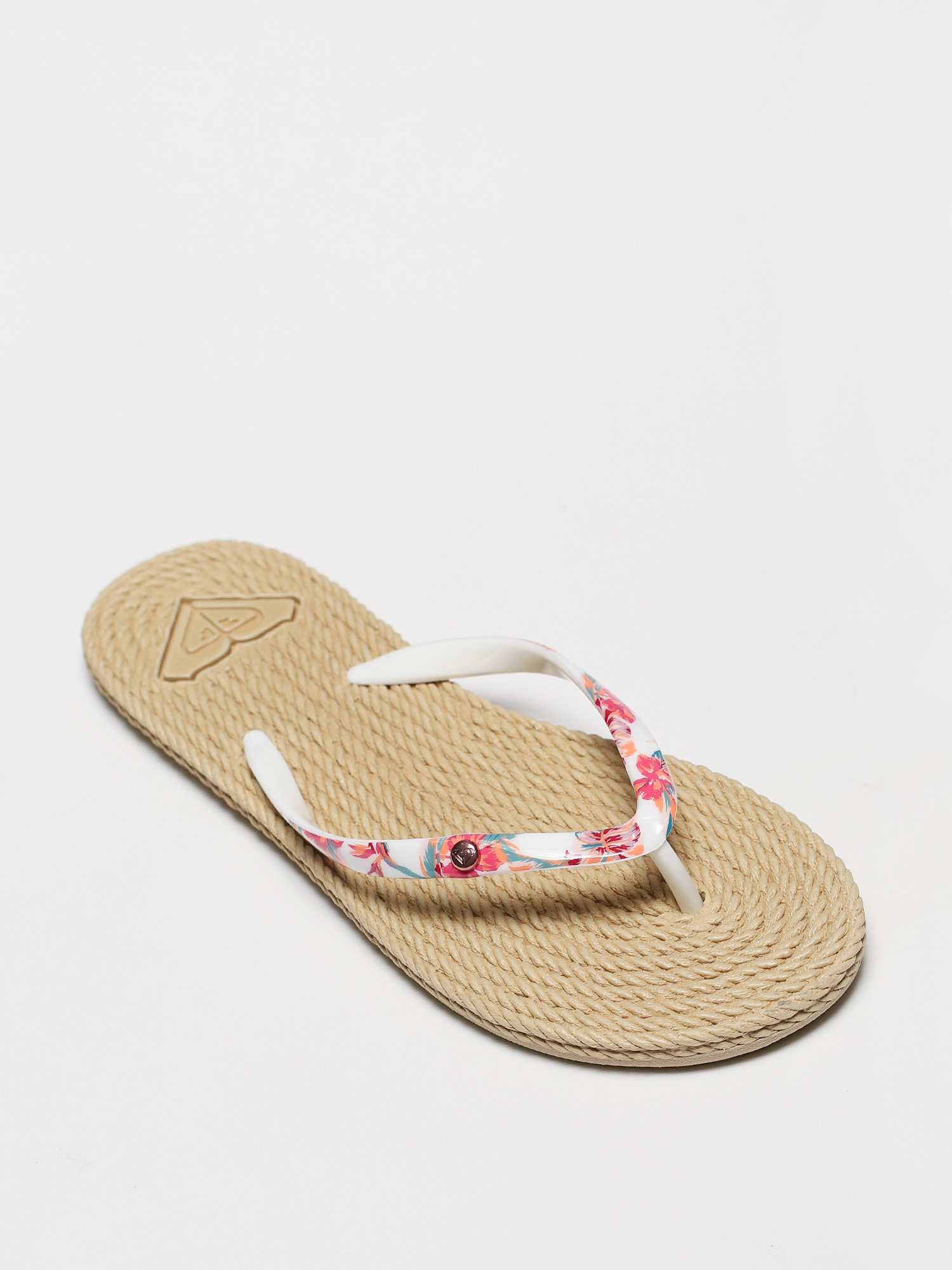 Japonki Roxy South Beach II Wmn (white ringer)