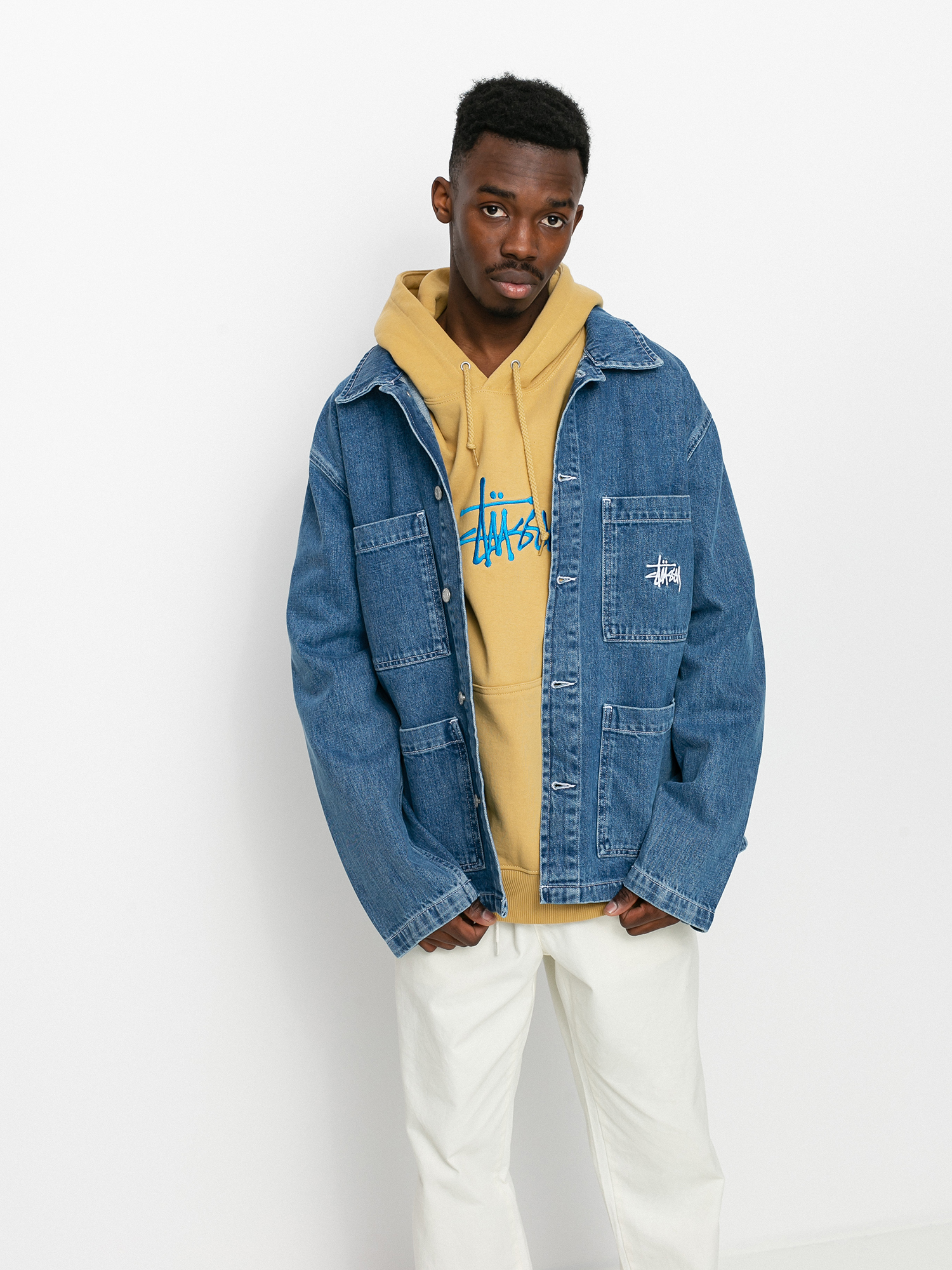 Kurtka Stussy Denim Chore (blue)
