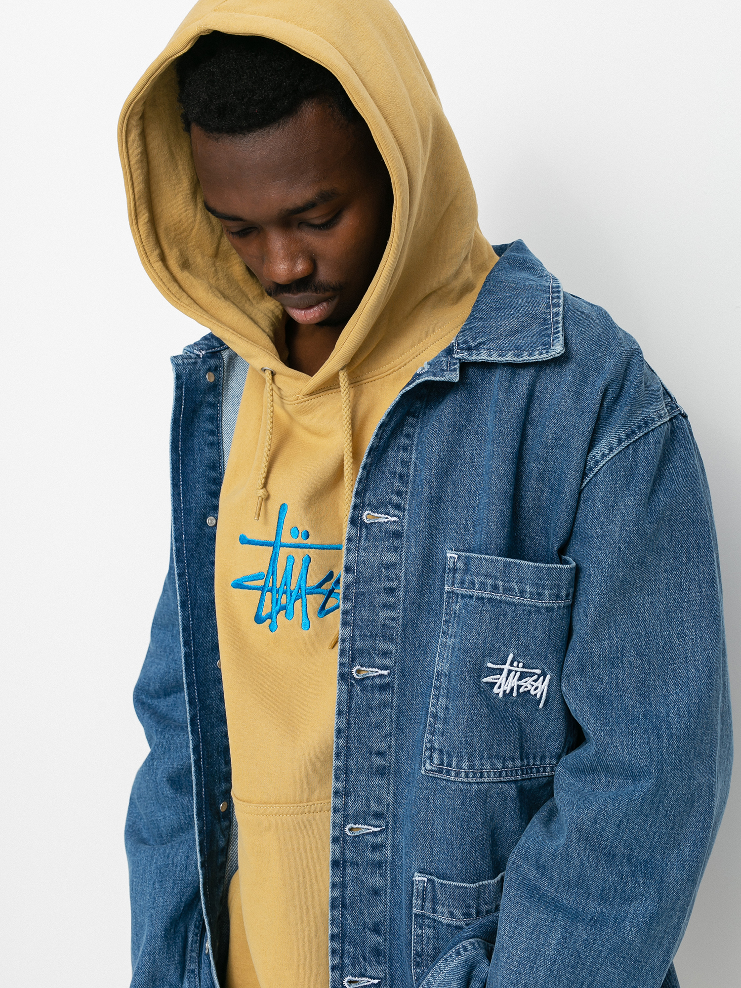 Kurtka Stussy Denim Chore (blue)