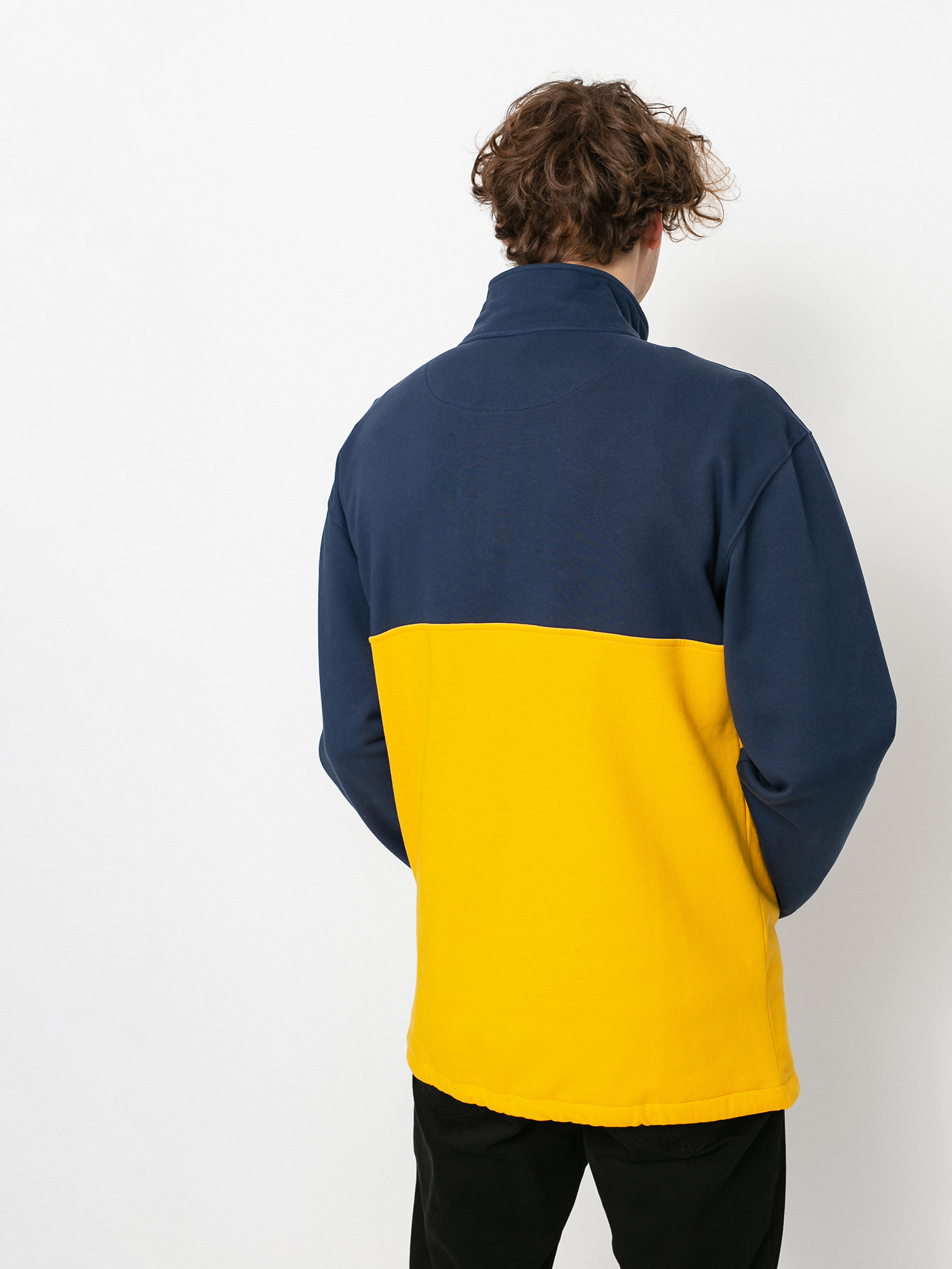 Bluza Vans Frequency Qzp (saffron/dress blues)