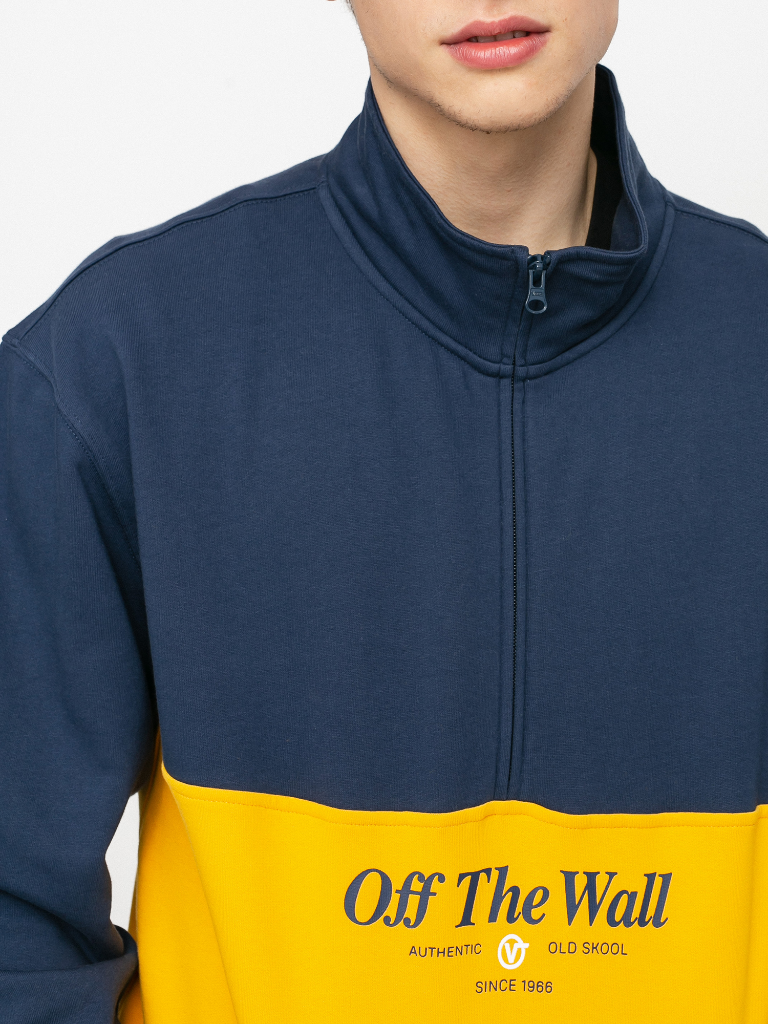 Bluza Vans Frequency Qzp (saffron/dress blues)