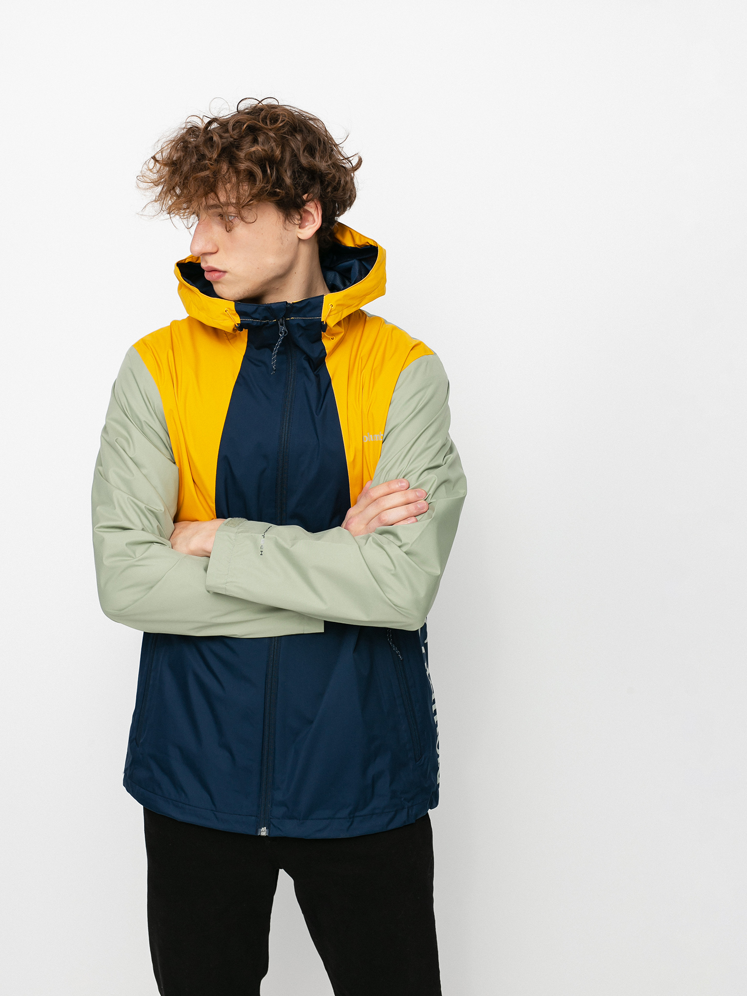 Kurtka Columbia Inner Limits II (collegiate navy/bright gold/safari)