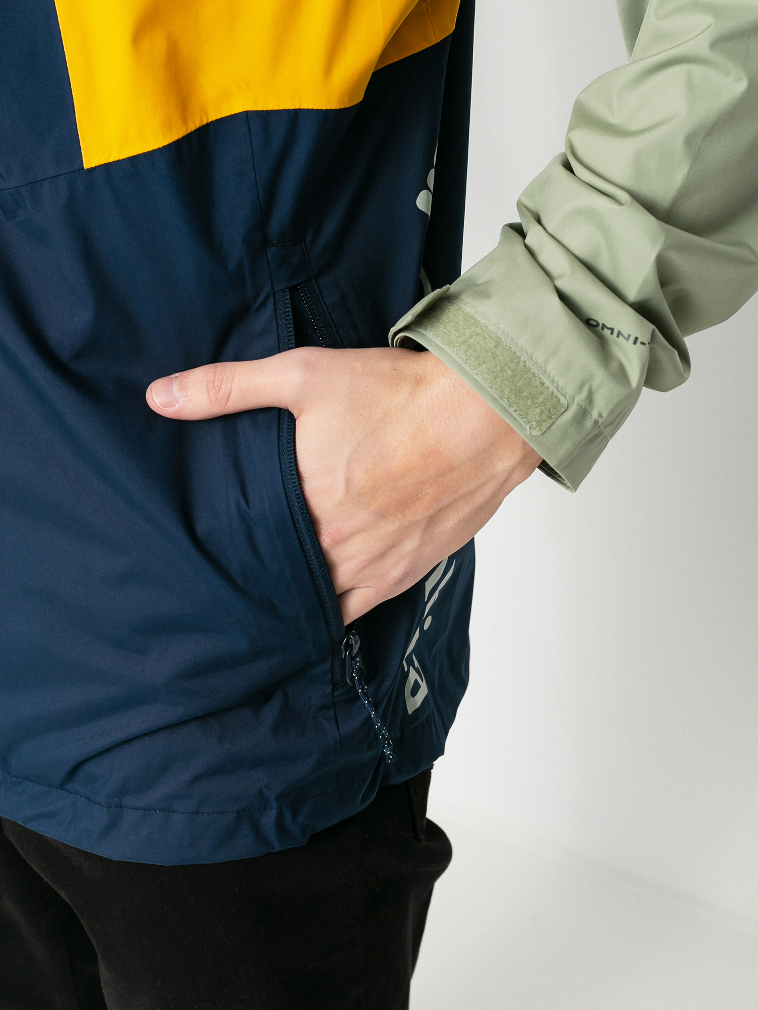 Kurtka Columbia Inner Limits II (collegiate navy/bright gold/safari)