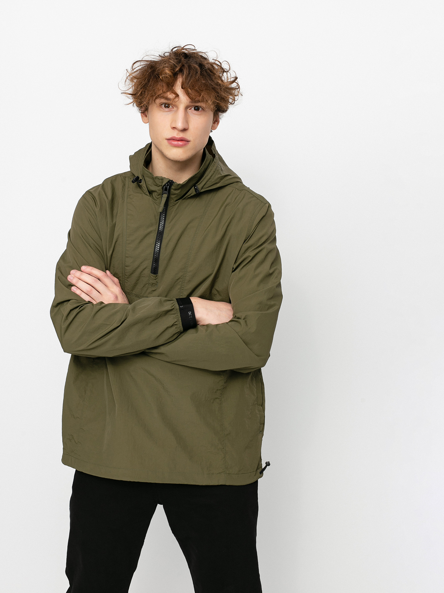 Kurtka DC Civil Anorak (ivy green)