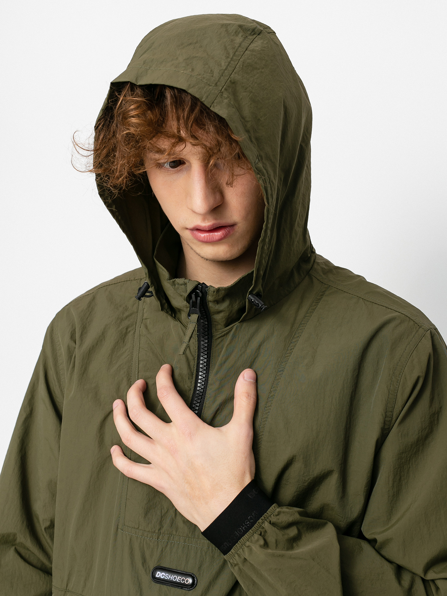 Kurtka DC Civil Anorak (ivy green)