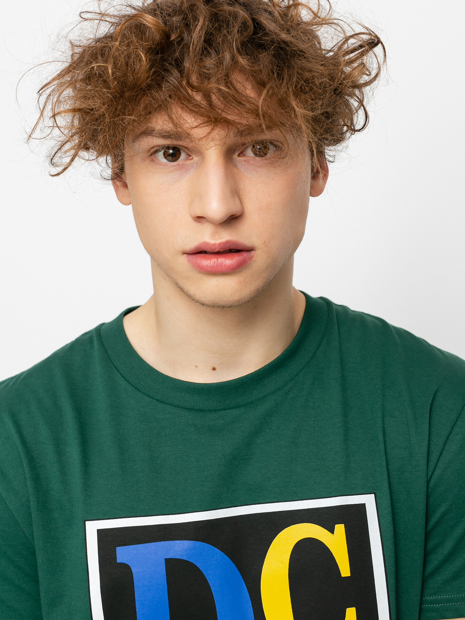 T-shirt DC Big Caps (dark green)