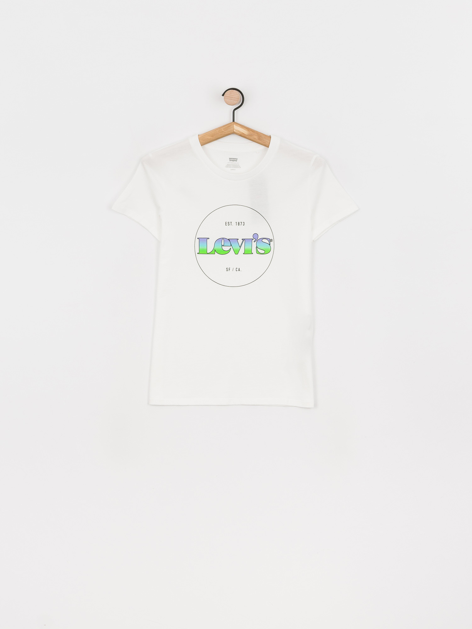 T-shirt Levi's® The Perfect Wmn (circle logo gradient white)