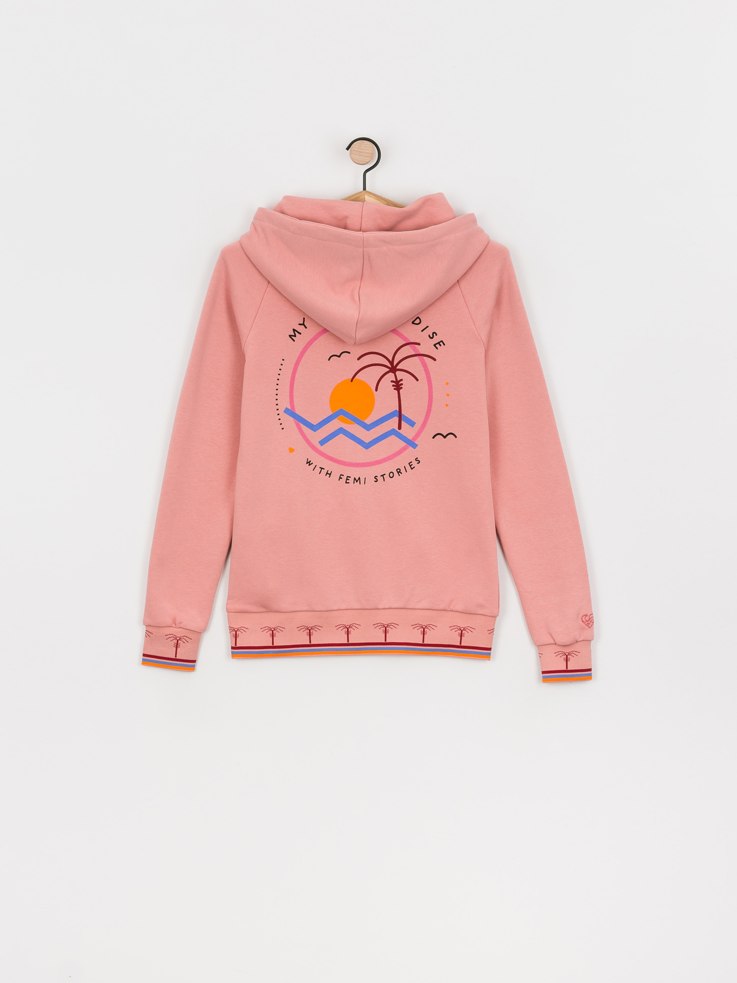 Bluza z kapturem Femi Stories Harun ZHD Wmn (pnk)