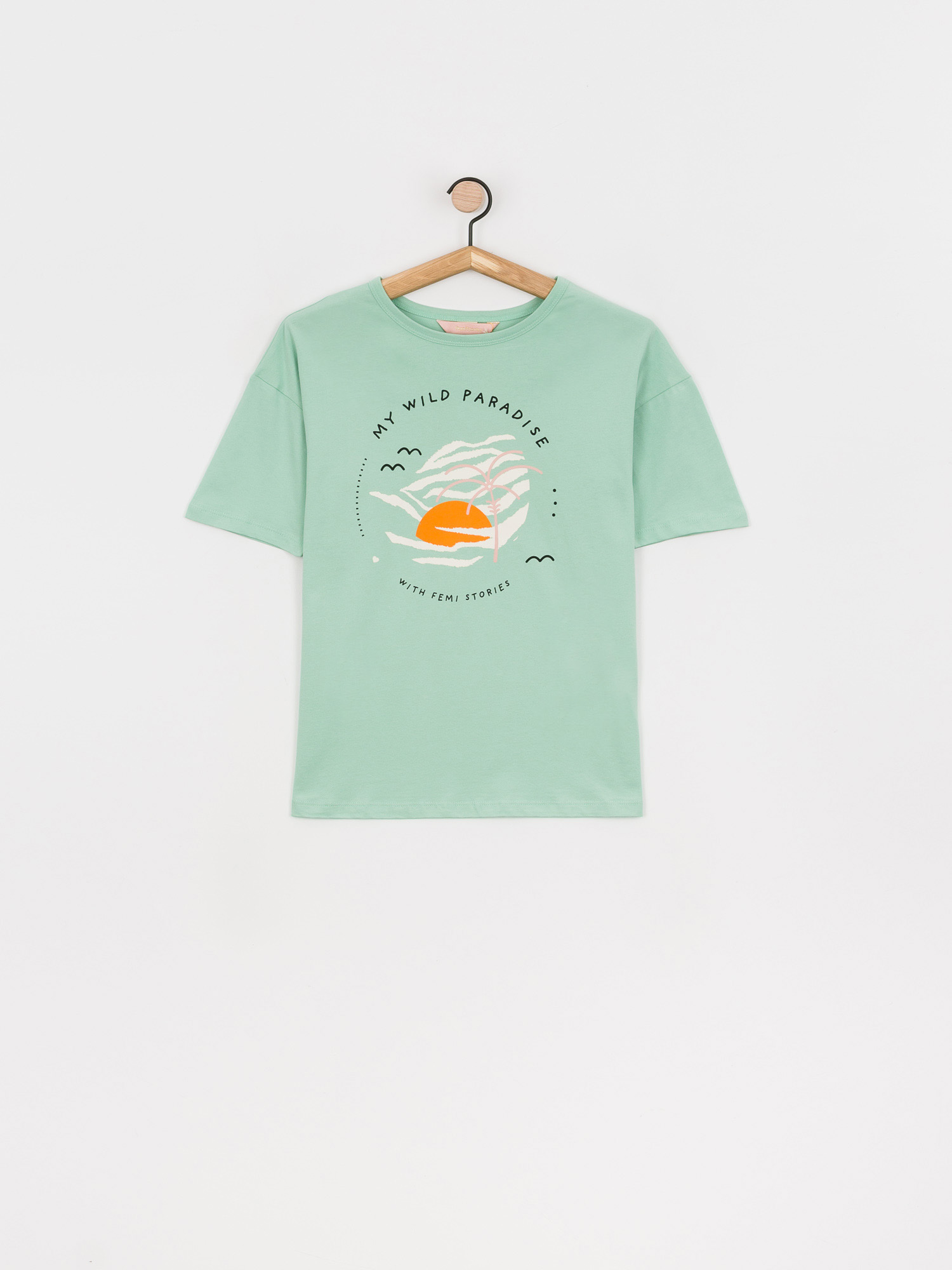 T-shirt Femi Stories Loose Wmn (ptch)