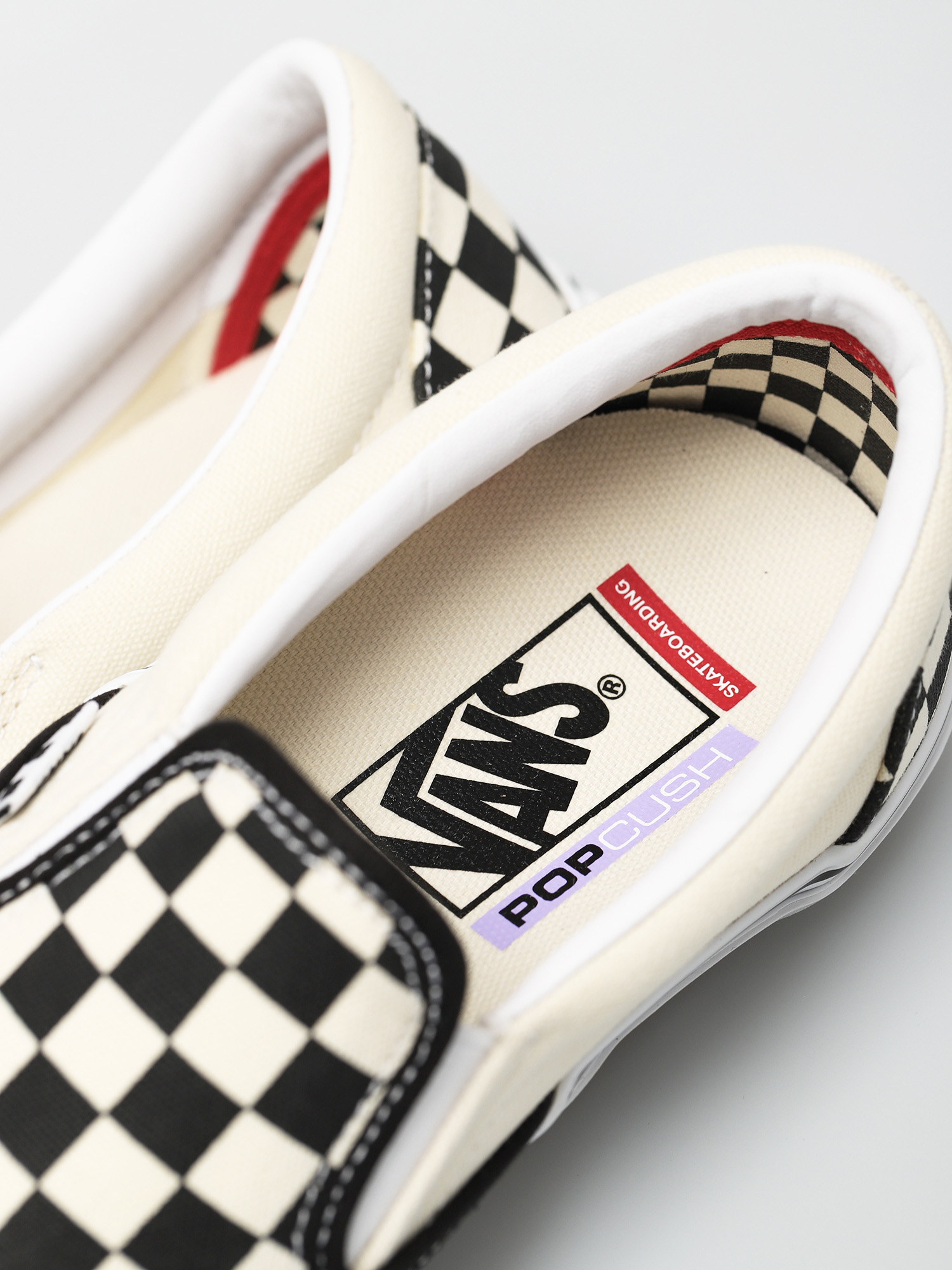 Buty Vans Skate Slip On (checkerboard black/off white)