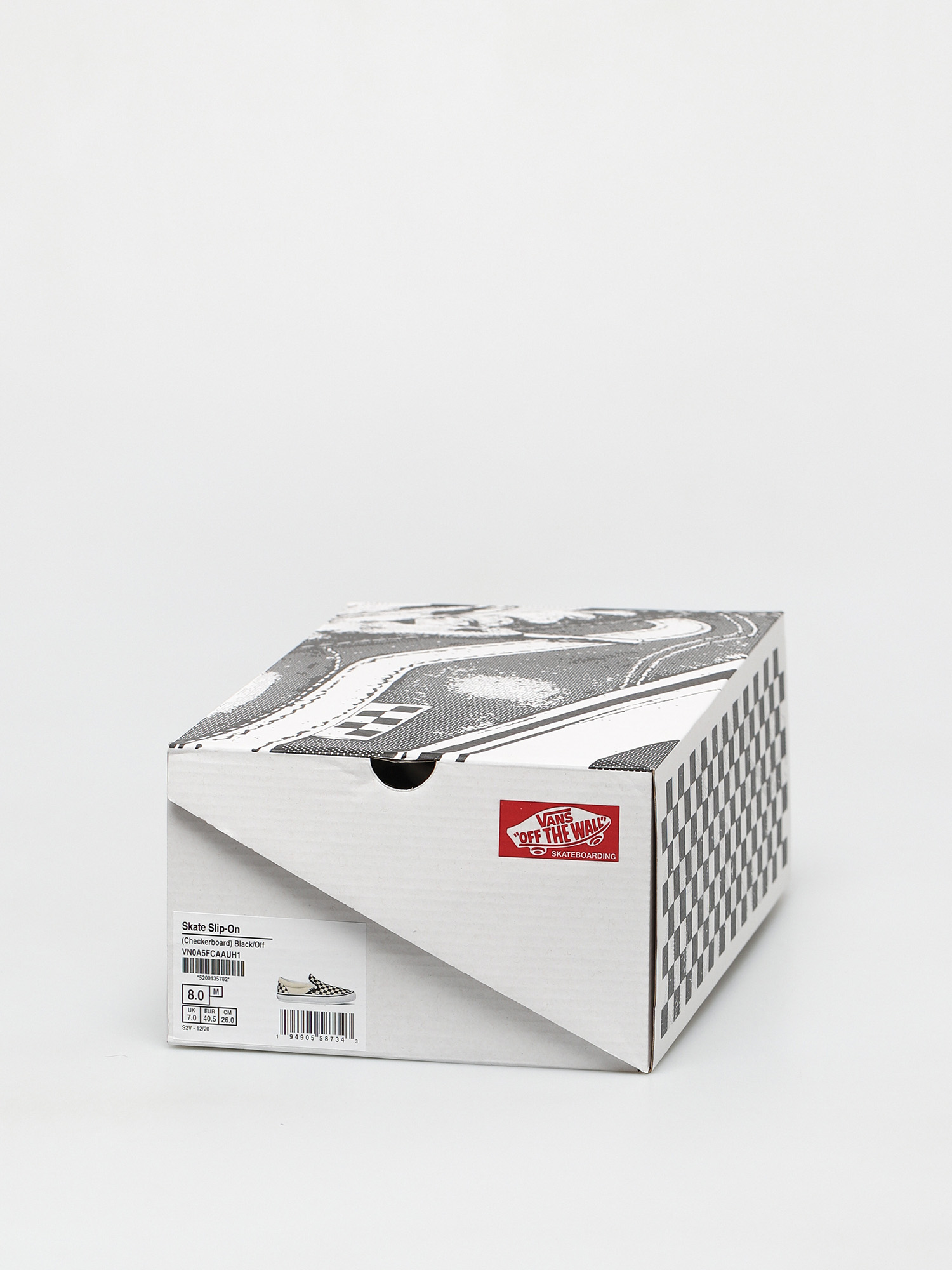 Buty Vans Skate Slip On (checkerboard black/off white)