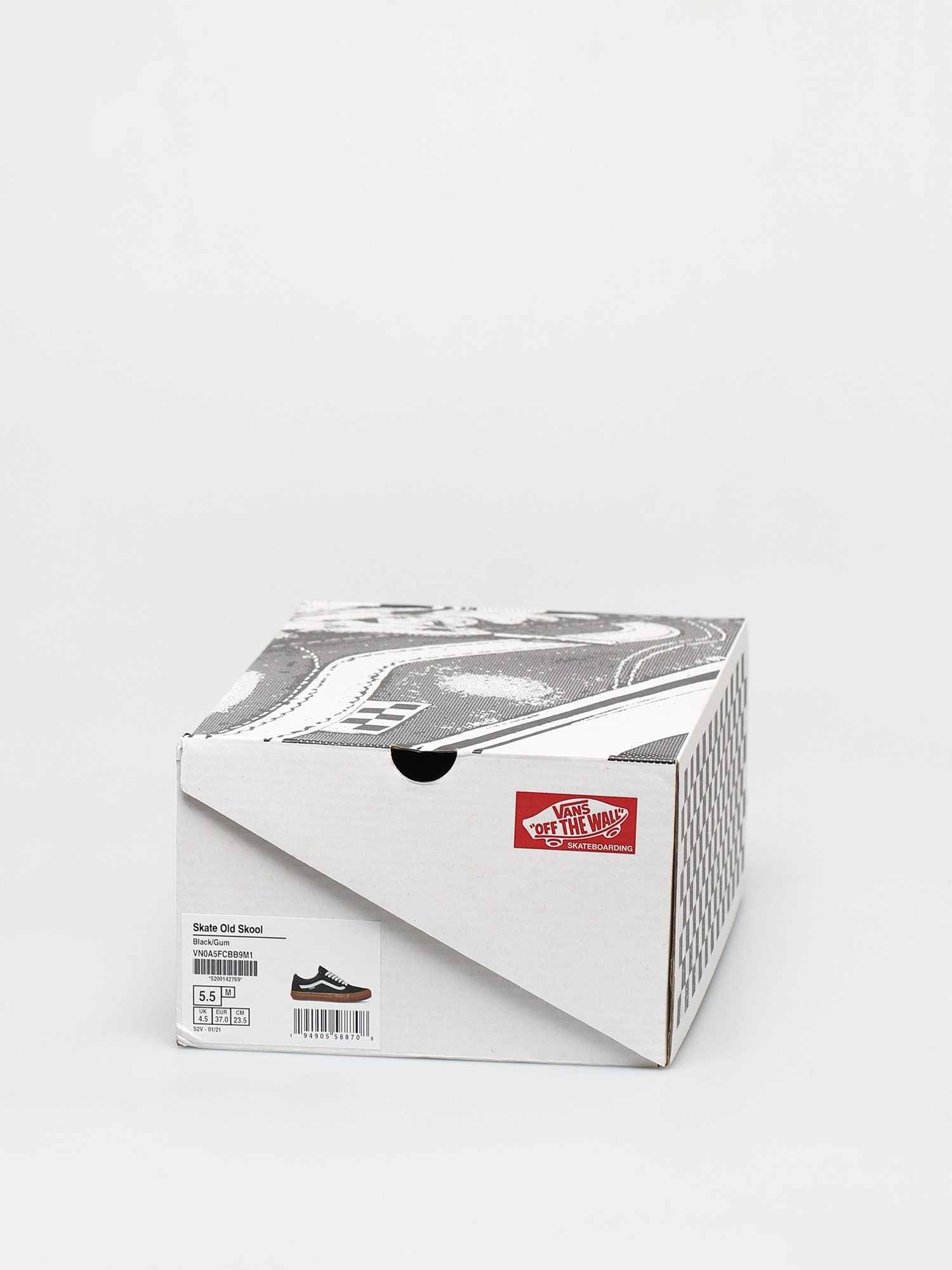 Buty Vans Skate Old Skool (black/gum)