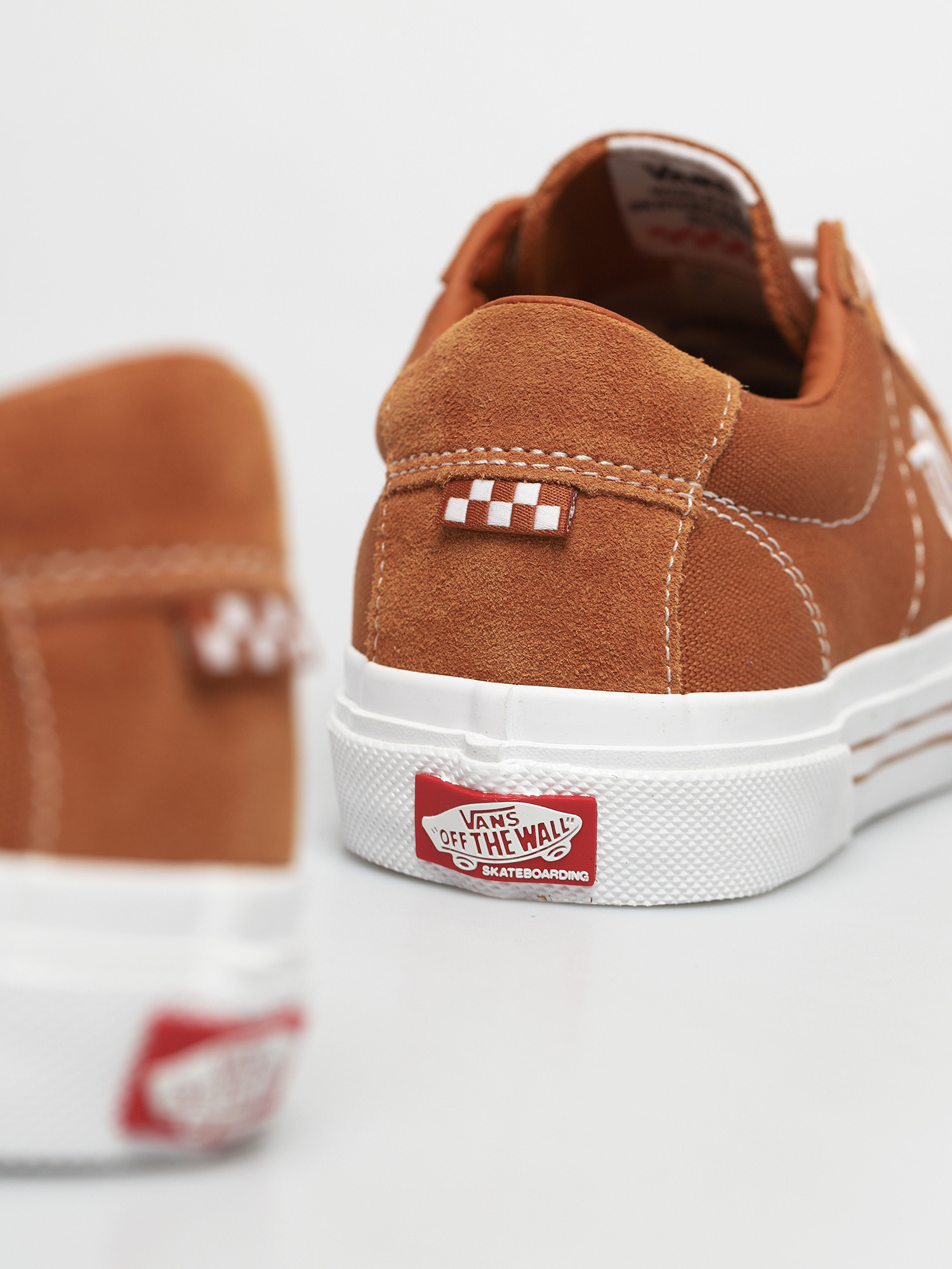 Buty Vans Skate Sid (pumpkin/white)