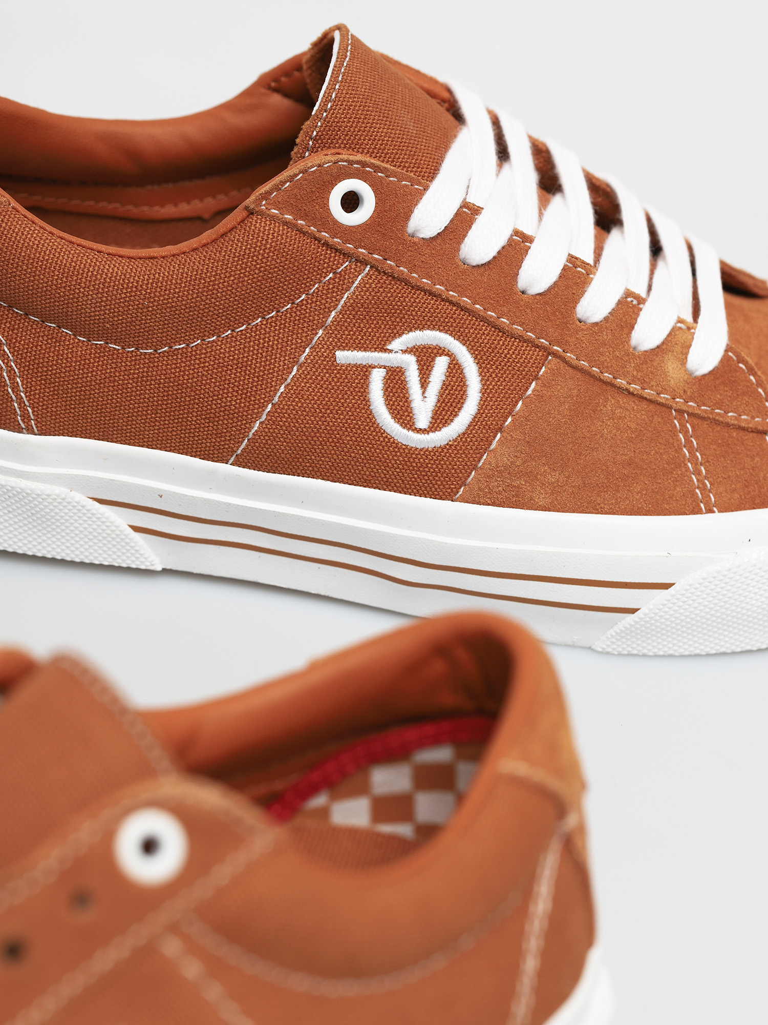 Buty Vans Skate Sid (pumpkin/white)
