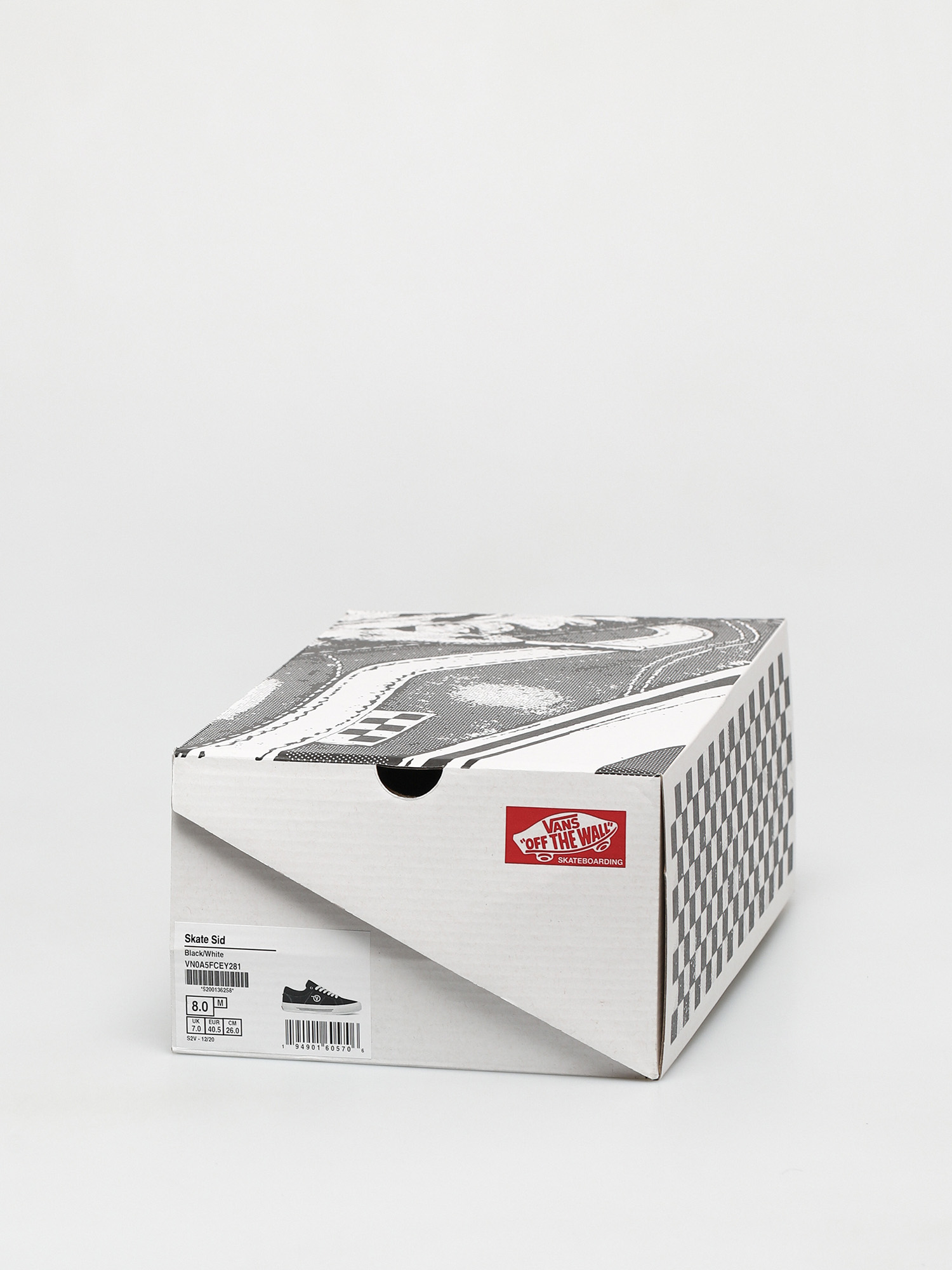 Buty Vans Skate Sid (black/white)