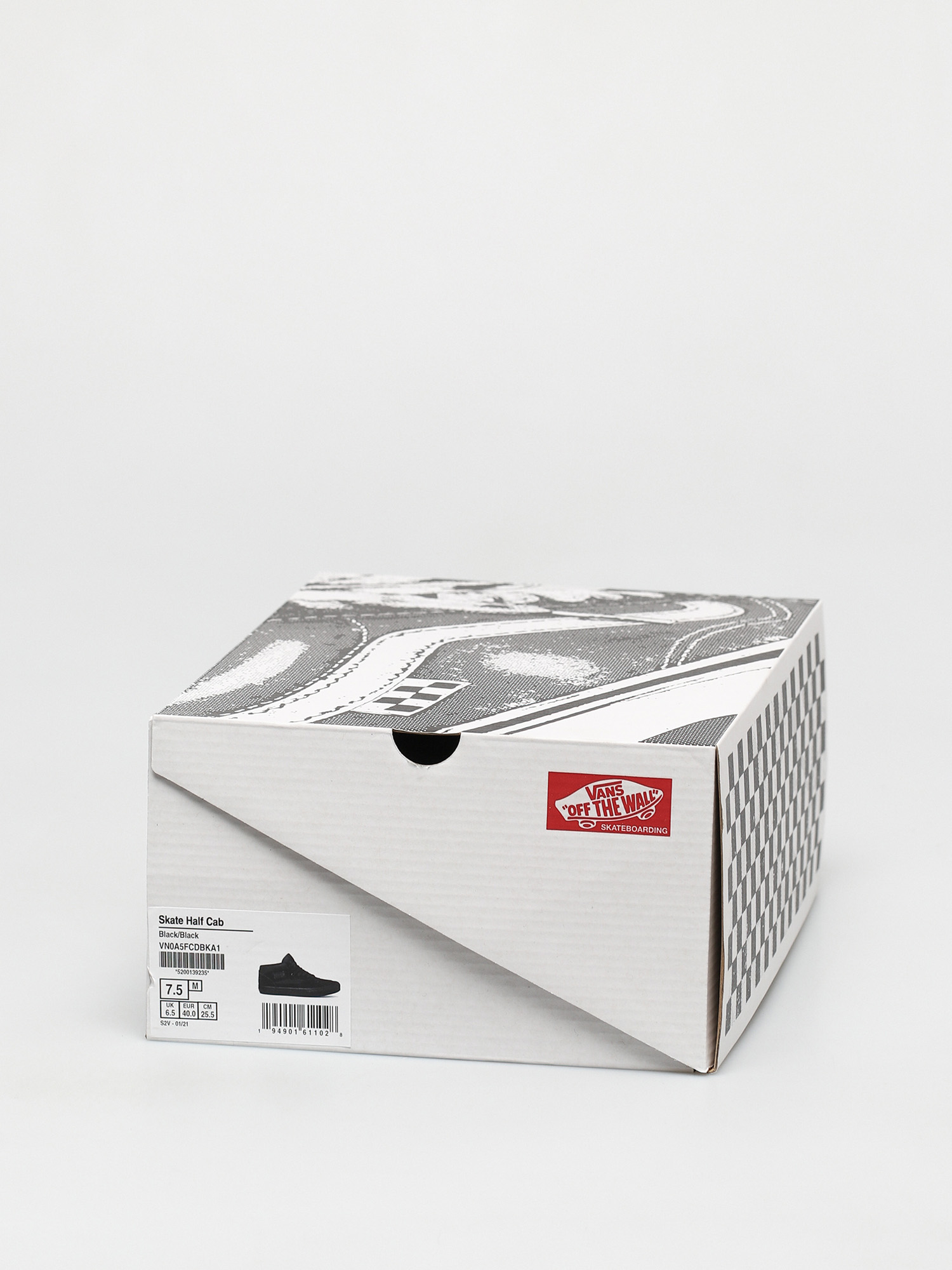 Buty Vans Skate Half Cab (black/black)