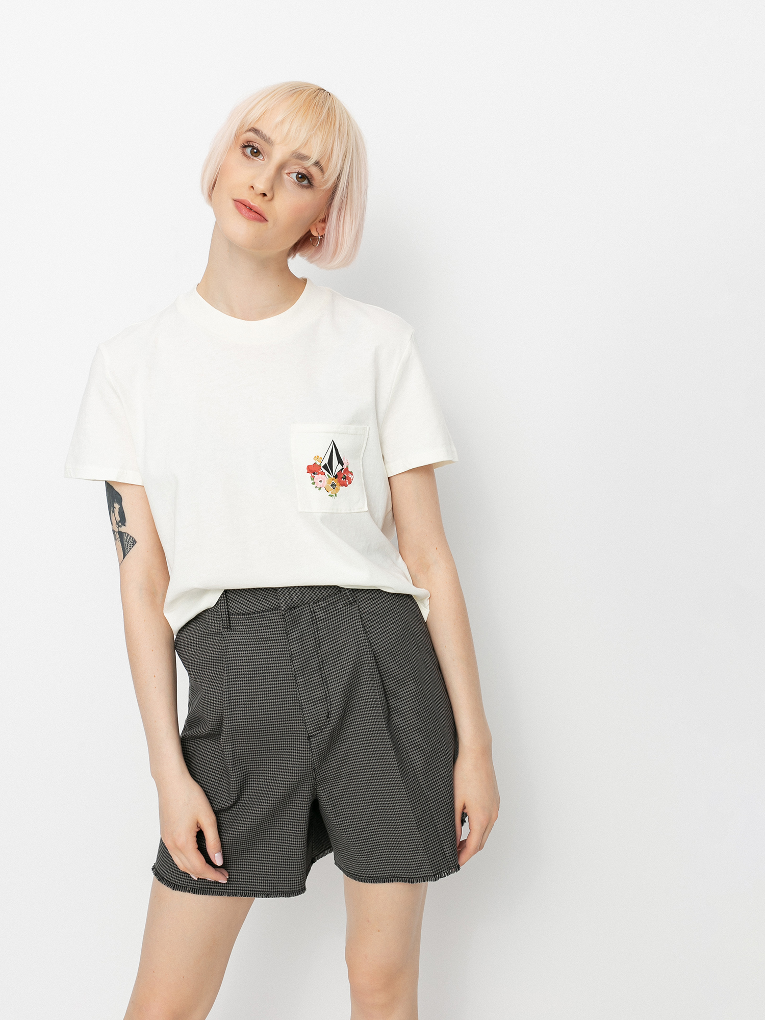 T-shirt Volcom Pocket Dial Wmn (star white)