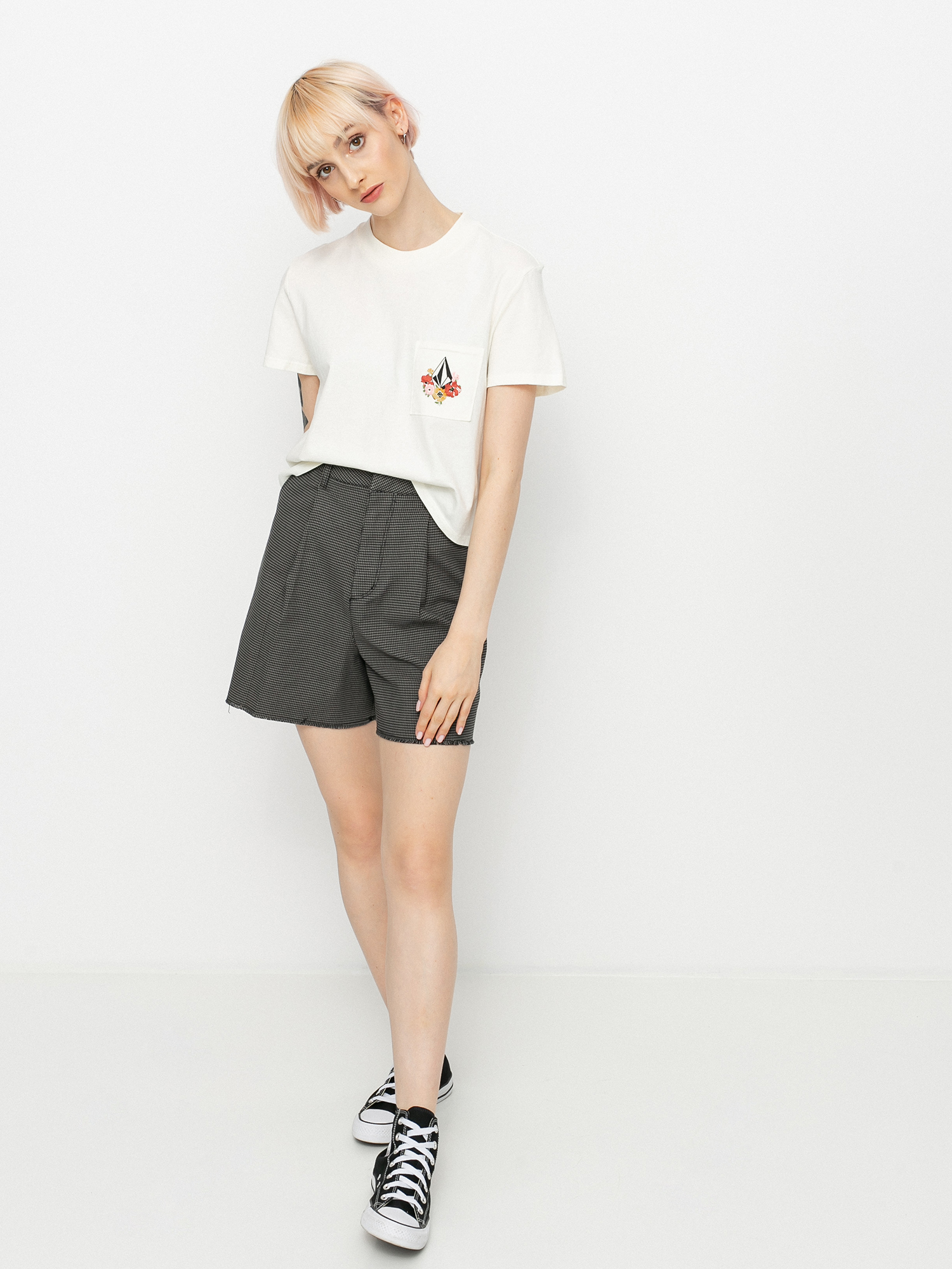 T-shirt Volcom Pocket Dial Wmn (star white)