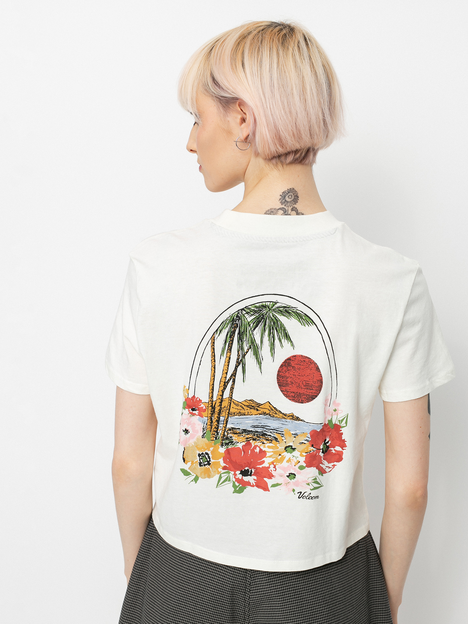 T-shirt Volcom Pocket Dial Wmn (star white)