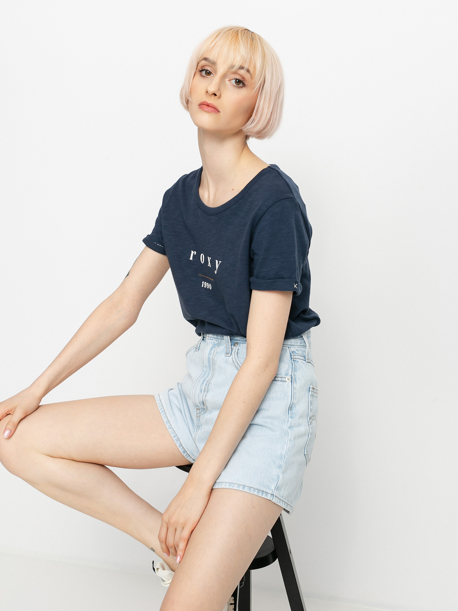T-shirt Roxy Oceanholic Wmn (mood indigo)