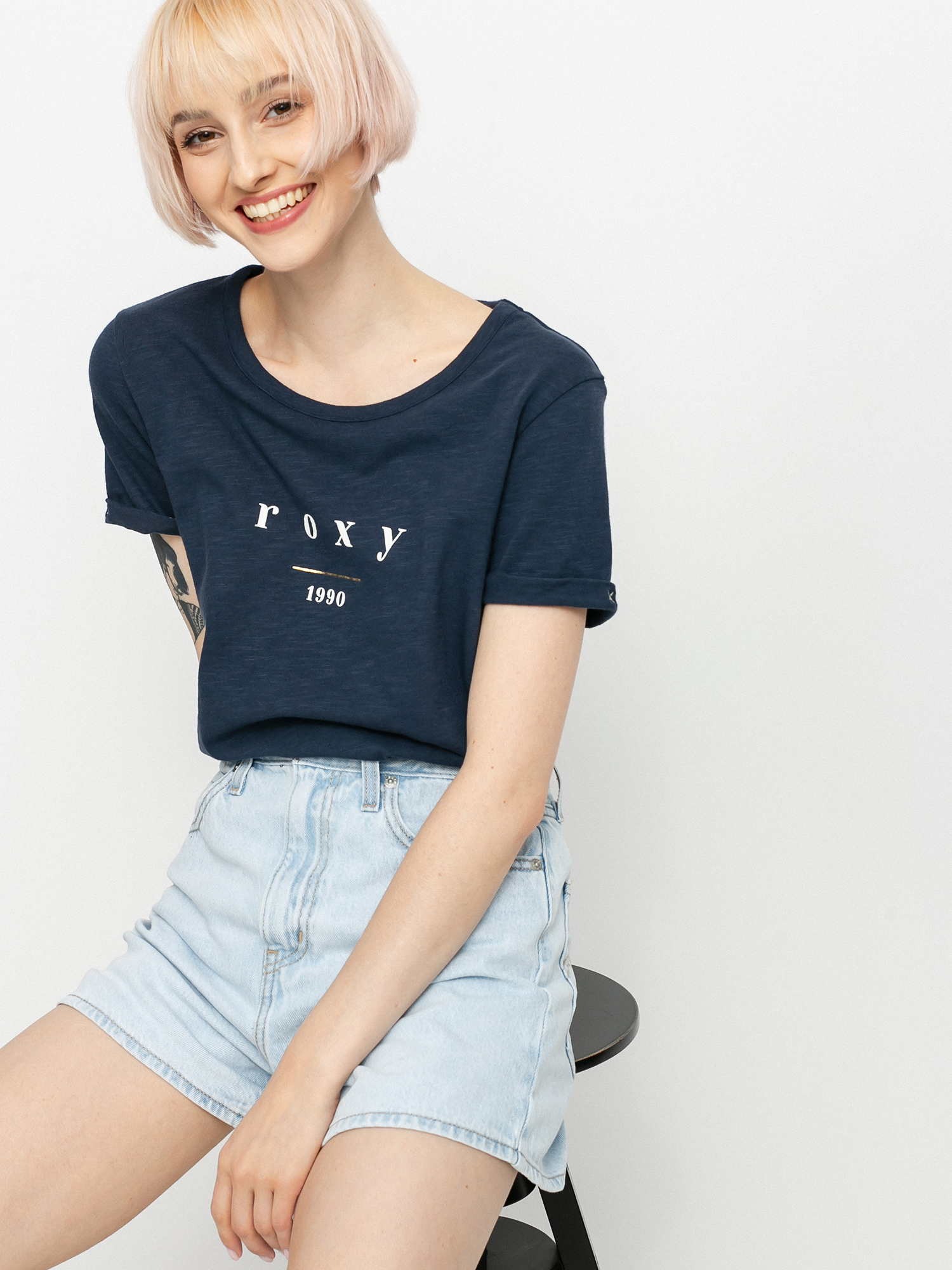 T-shirt Roxy Oceanholic Wmn (mood indigo)