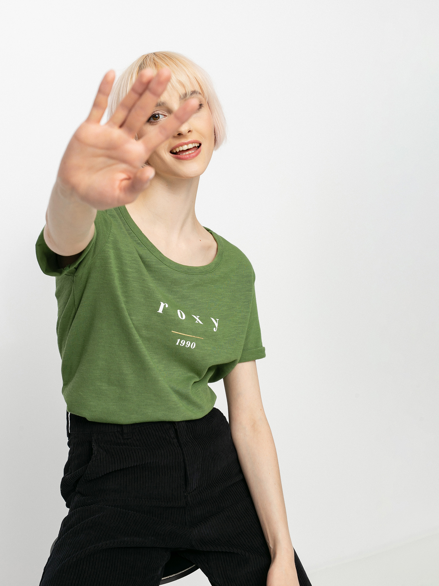 T-shirt Roxy Oceanholic Wmn (vineyard green)